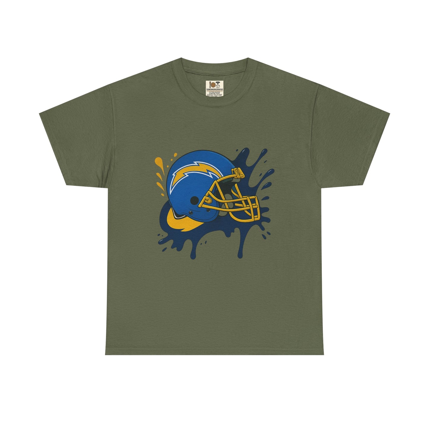 Football Passion Unisex Heavy Cotton Tee | Sports Fan Apparel, Game Day Shirt, Gift for Him/Her, Birthday Present, Team Spirit Wear