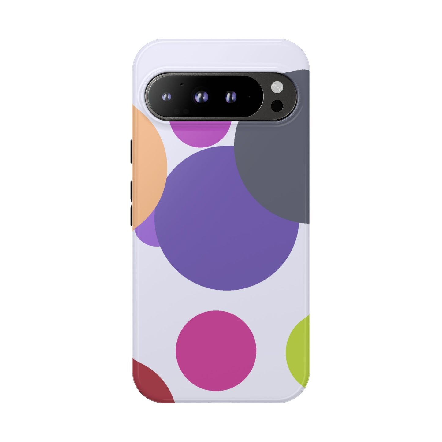 Colorful Geometric Phone Case, Bold Protective Cover for iPhone, Unique Gift for Trendy Teens, Fun Customizable Cases, Modern Design