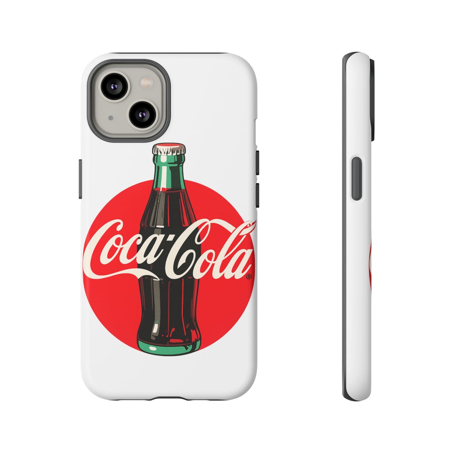 Coca-Cola Tough Phone Cases, Vintage Soda Drink, Retro Style, Unique Gift, Phone Accessories, Summer Vibes