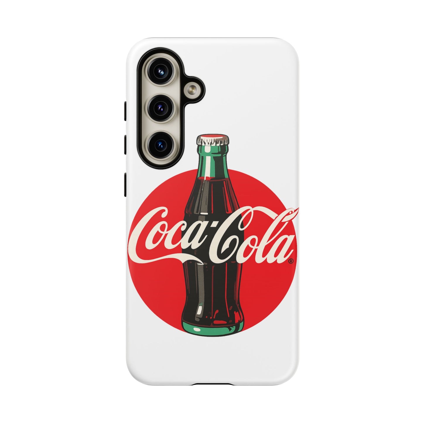 Coca-Cola Tough Phone Cases, Vintage Soda Drink, Retro Style, Unique Gift, Phone Accessories, Summer Vibes