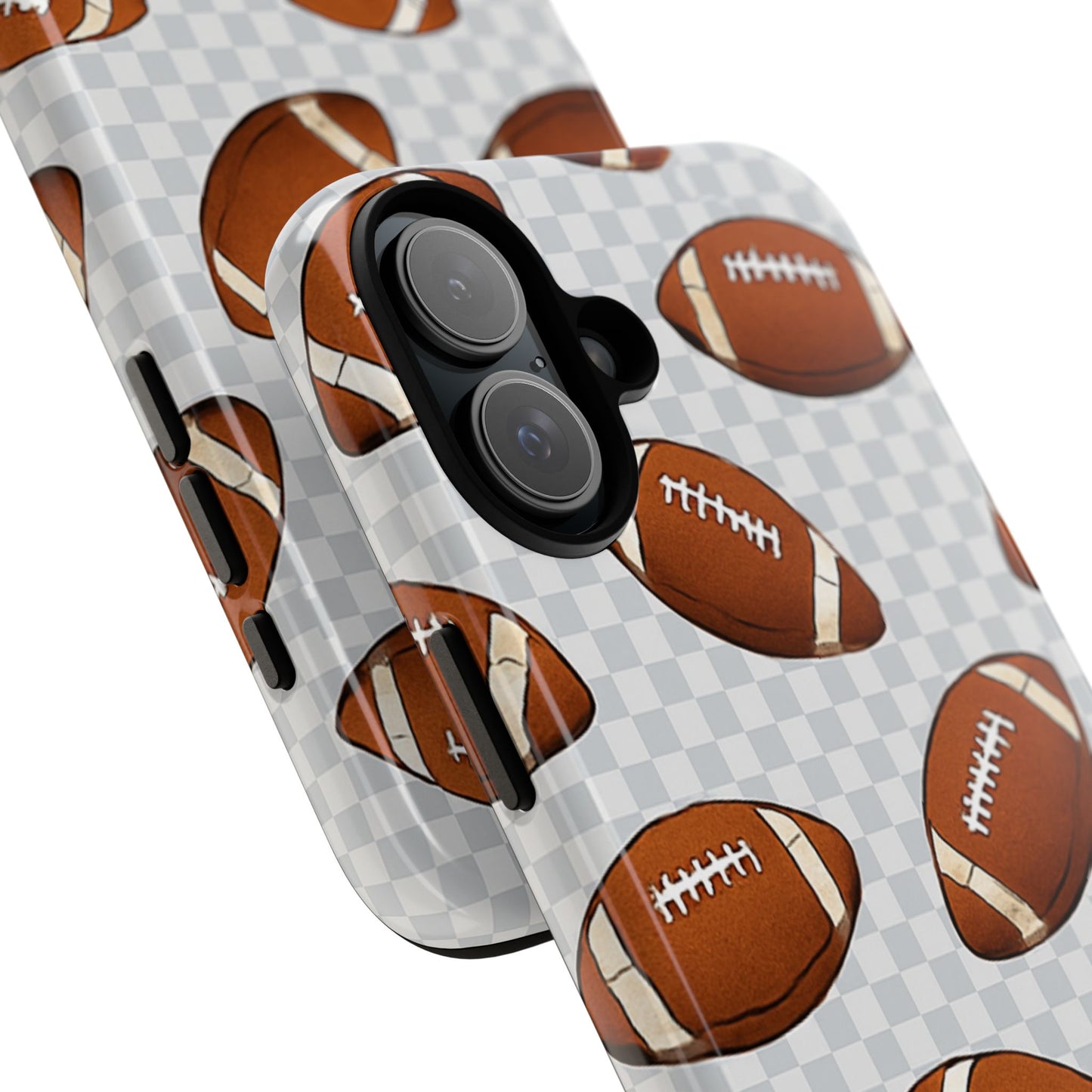 Football Phone Case, Tough Cases for Sports Fans, Unique Gift for Football Lovers, Protective Decor, Athletic Accessories