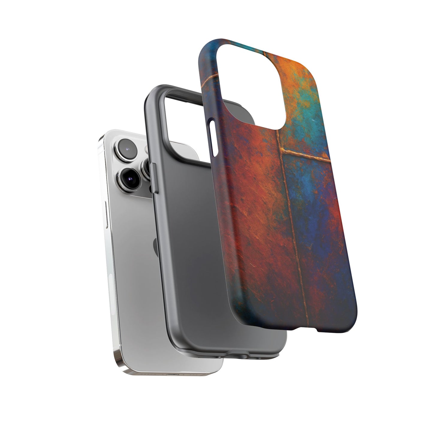 Vibrant Phone Case, Colorful Tough Case Cover, Artistic Phone Protector, Unique Smartphone Accessories, Gift for Tech Lovers