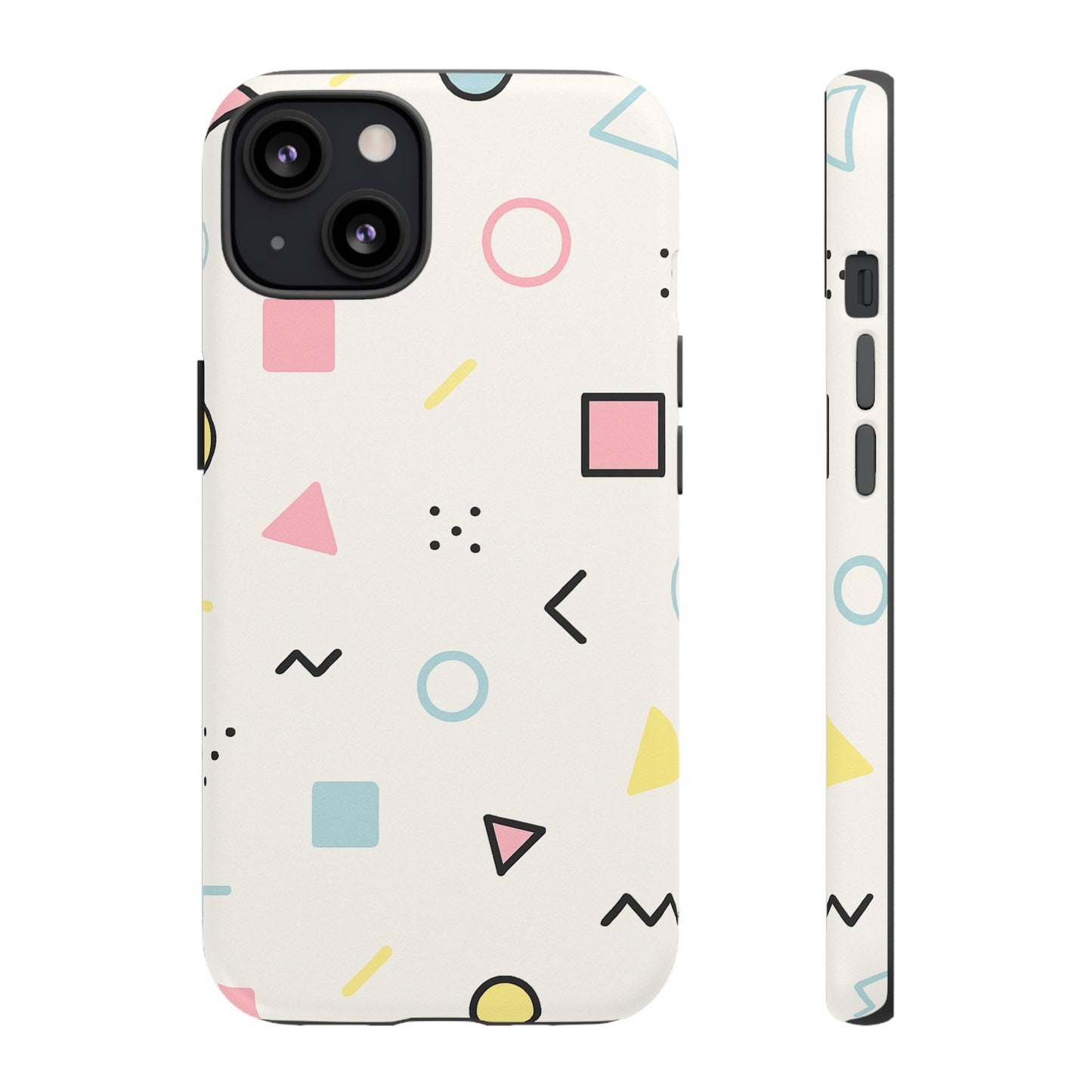 Geometric Phone Case - Stylish Tough Cases for Trendsetters, Unique Phone Covers, Modern Accessories, Gift Ideas for Her