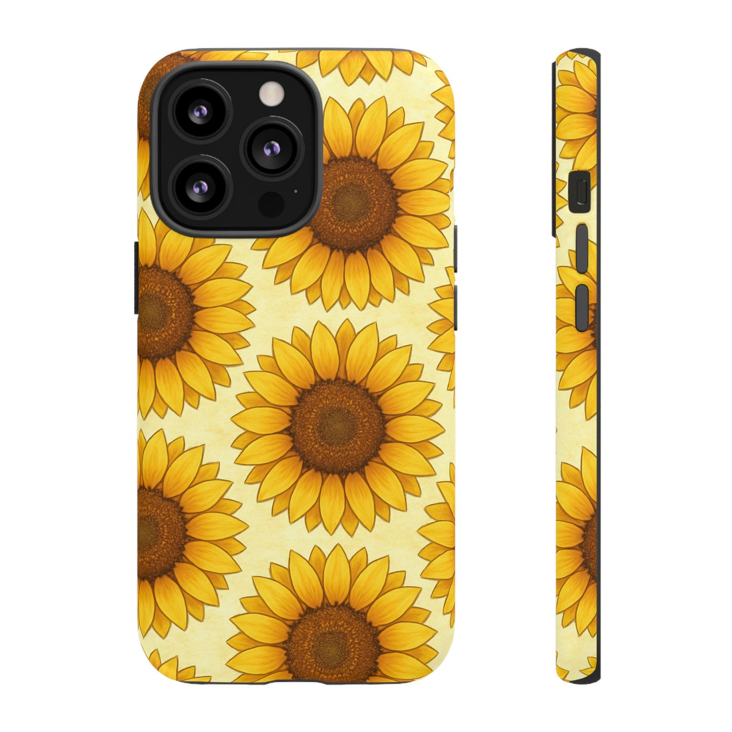 Sunflower Phone Cases - Tough Cases for Nature Lovers, Gift for Friends, Floral Design, Protective Case, Sunflower Decor
