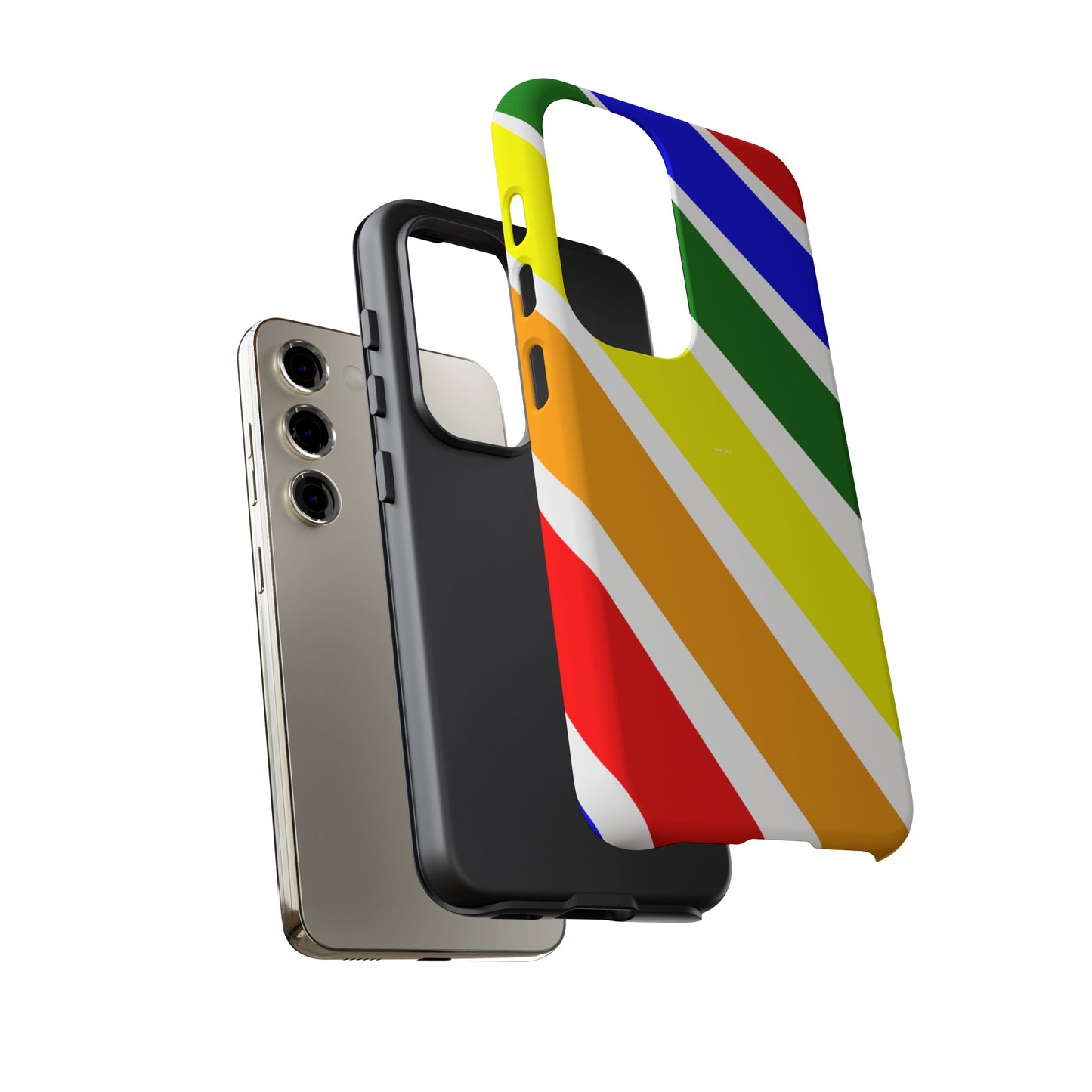 Vibrant Phone Case: Tough Cases, Colorful Phone Cover, Stylish Cell Phone Case, Unique Gift for Her/Him, Trendy Accessory, Summer Vibes