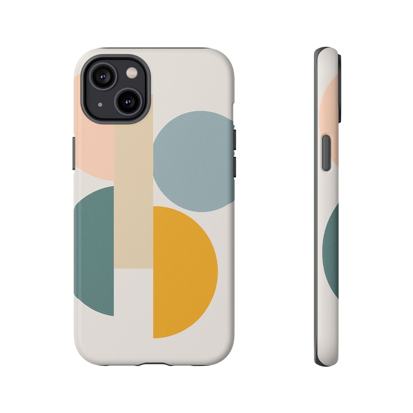 Minimalist Geometric Phone Case, Stylish Protective Cover for Phones, Modern Design, Gift for Him/Her, Trendy Tech Accessory