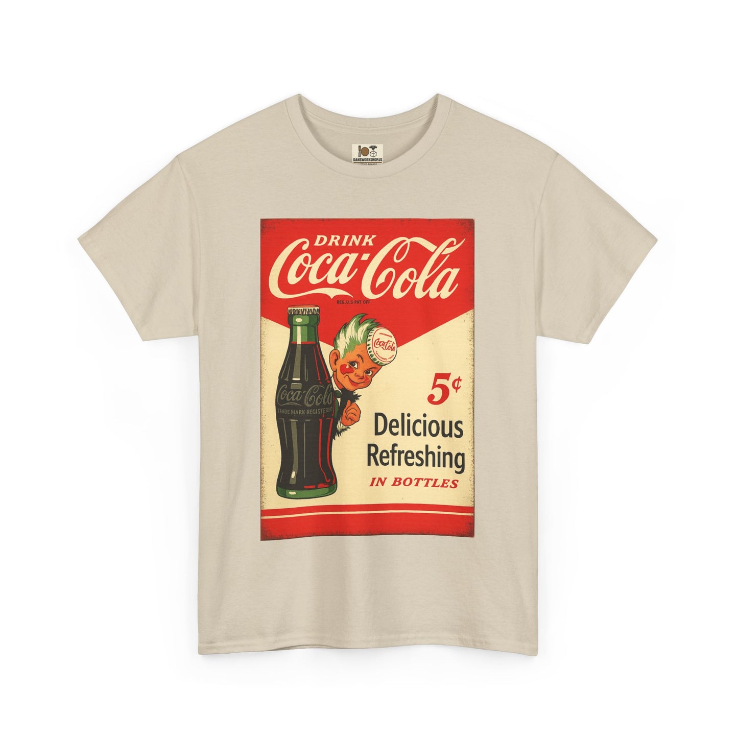 Vintage Coca-Cola Graphic Tee, Retro Shirt, 80s Style T-Shirt, Classic [...]