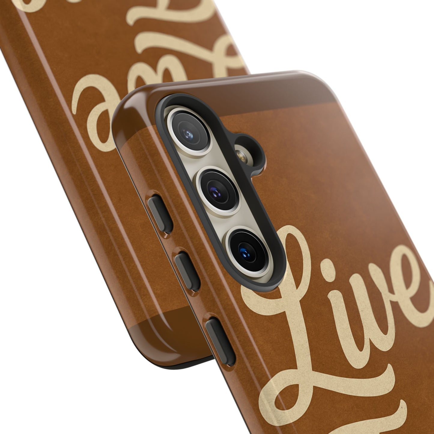 Live Free Phone Case, Tough Cases, Inspirational Phone Accessories, Gift for Adventurers, Customizable Design, Unique Tech Gifts