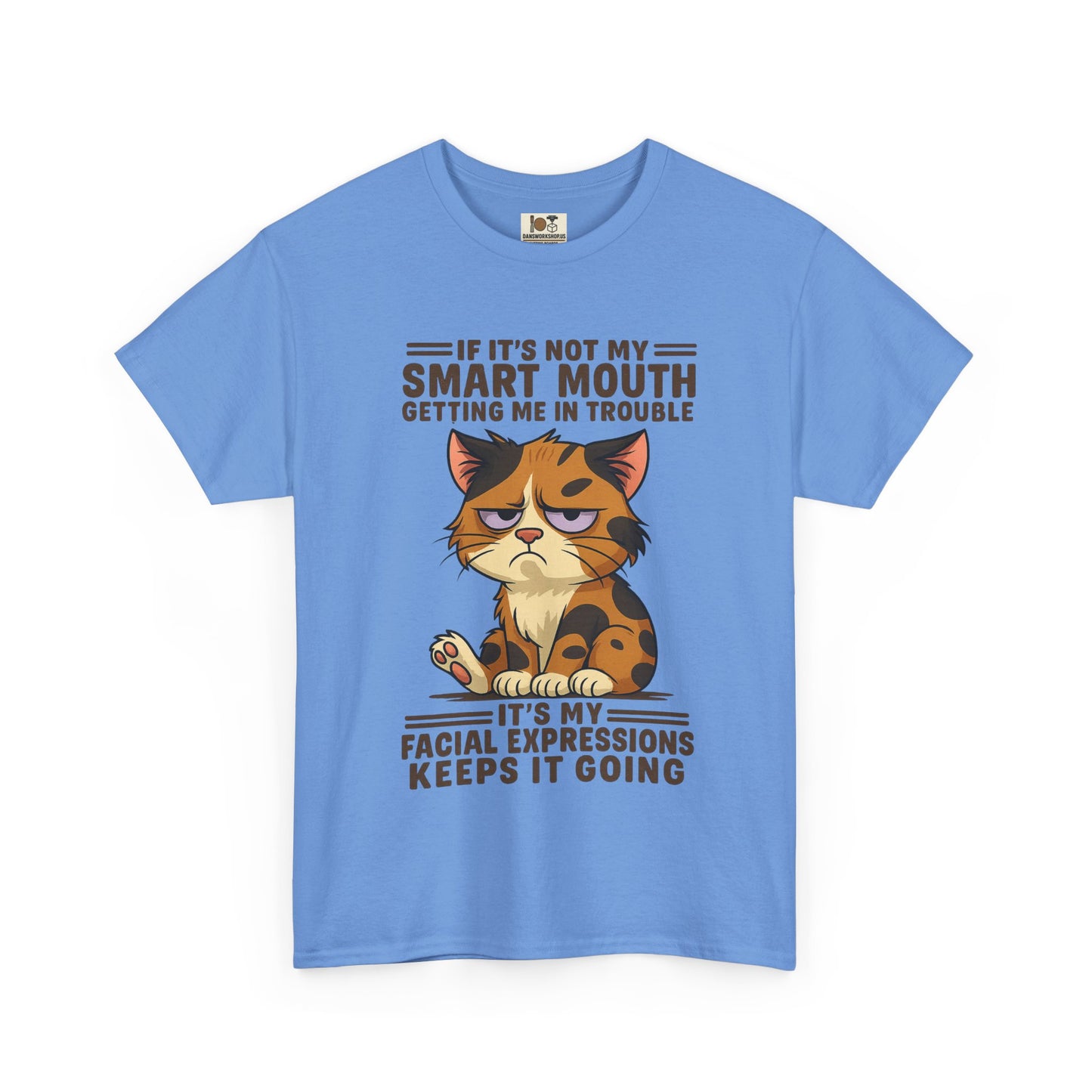Sassy Cat Quote Tee, Funny Animal Shirt, Unisex Cotton T-Shirt, Gift for Cat Lovers, Humor Apparel, Cute Pet Theme