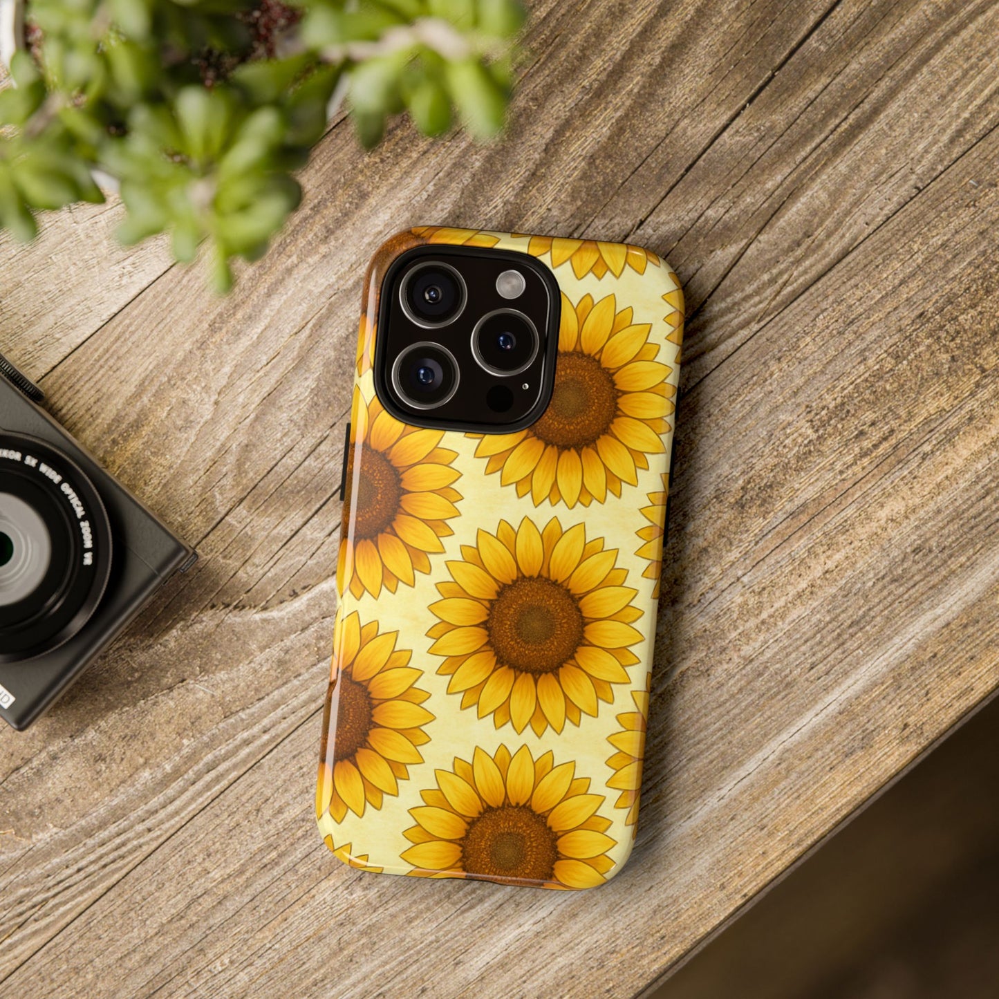 Sunflower Phone Cases - Tough Cases for Nature Lovers, Gift for Friends, Floral Design, Protective Case, Sunflower Decor