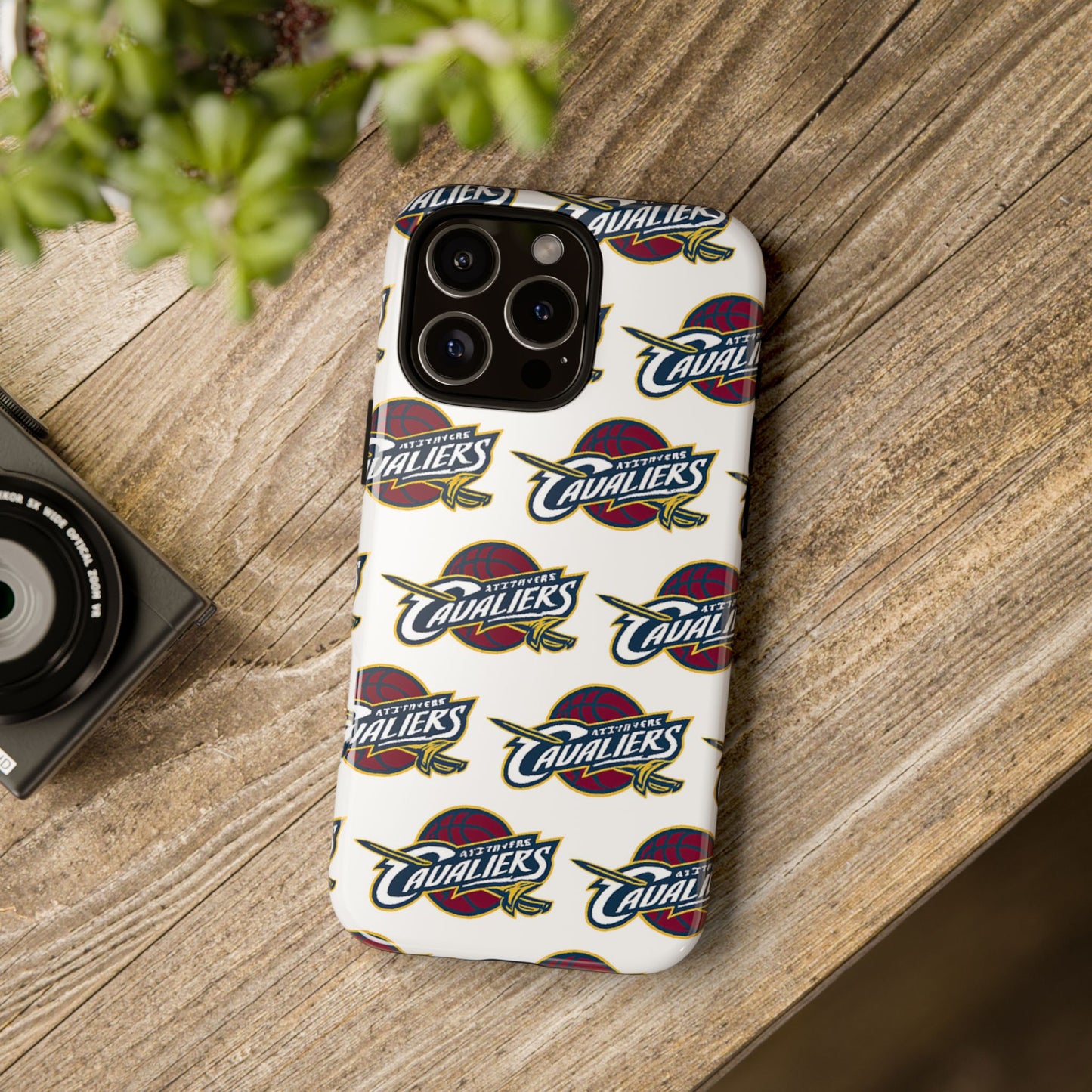 Cleveland Cavaliers Phone Case, Tough Phone Cover, NBA Team Accessory, Sports Fan Gift, Unique Cellphone Protector