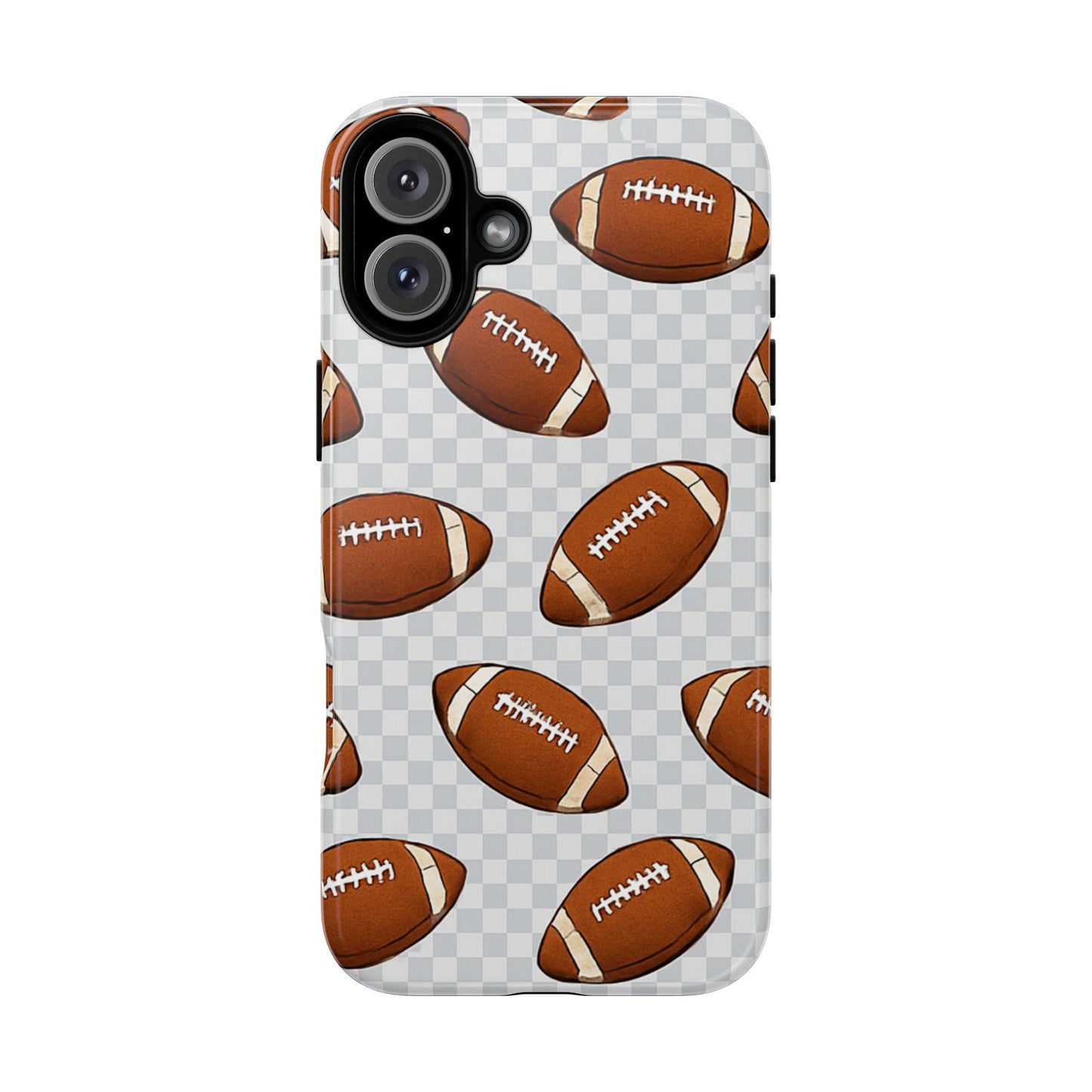 Football Phone Case, Tough Cases for Sports Fans, Unique Gift for Football Lovers, Protective Decor, Athletic Accessories