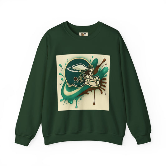 Eagles Inspired Sweatshirt, Unisex Crewneck, Cozy Sports Apparel, Game Day Outfit, Gift for Football Fans