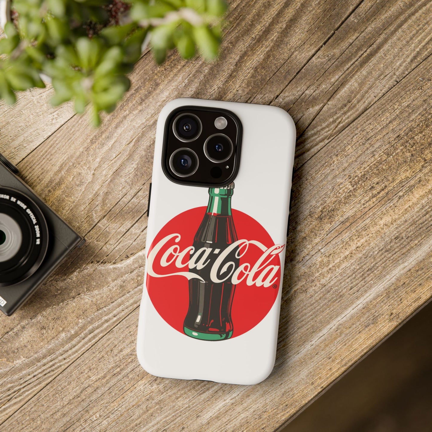 Coca-Cola Tough Phone Cases, Vintage Soda Drink, Retro Style, Unique Gift, Phone Accessories, Summer Vibes