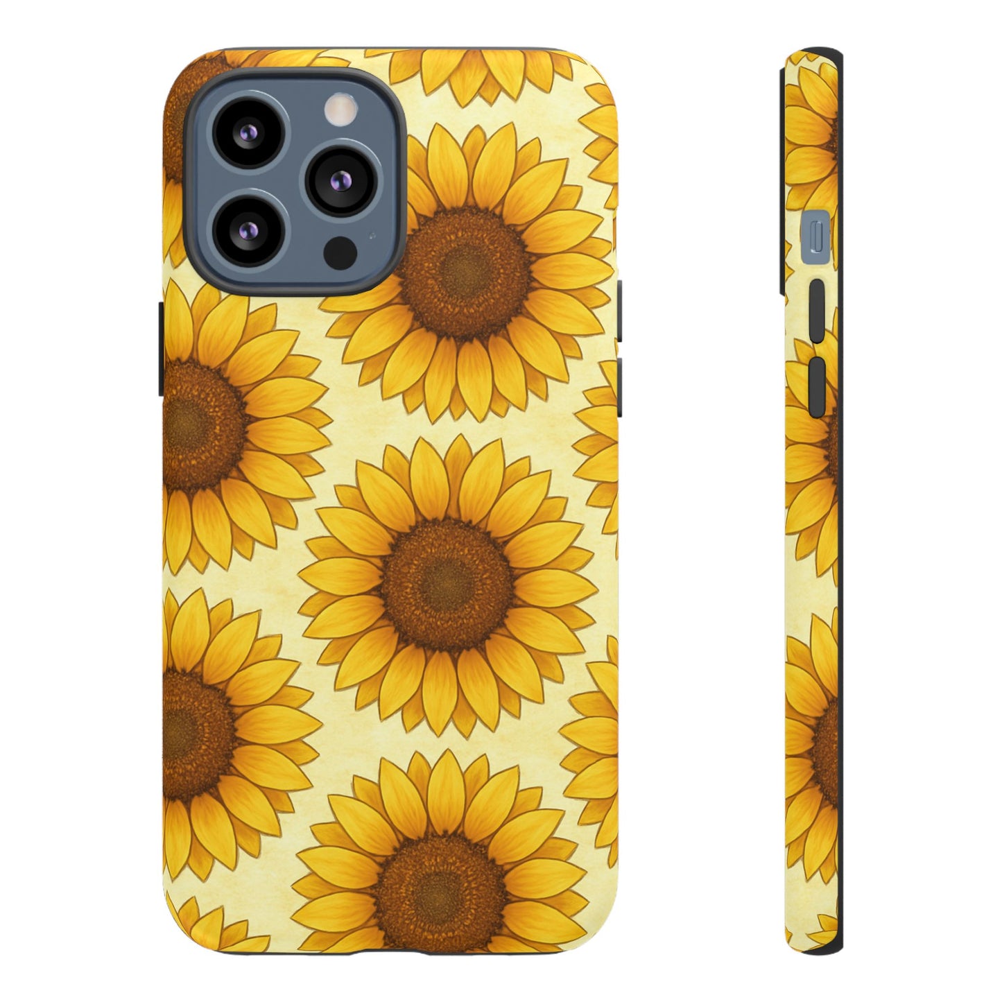 Sunflower Phone Cases - Tough Cases for Nature Lovers, Gift for Friends, Floral Design, Protective Case, Sunflower Decor