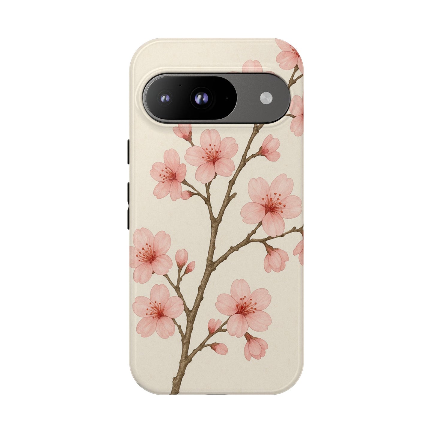 Cherry Blossom Phone Case, Floral Phone Cover, Tough Case for Gifts, Spring Decor, Cute Tech Accessories, Nature Lover's Gift