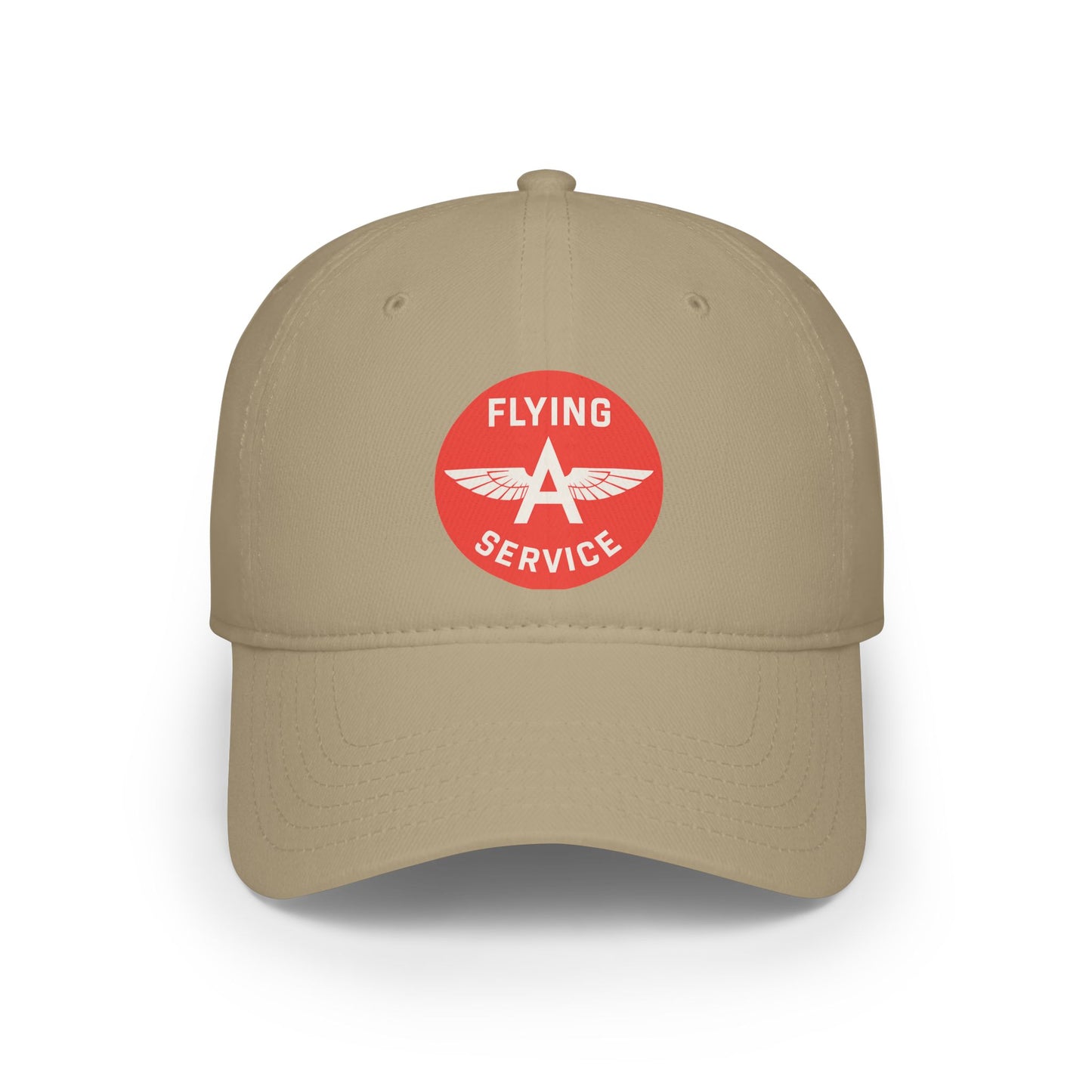 Flying A Service Low Profile Baseball Cap - Casual Style, Gift for Aviation Lovers, Adjustable Cap, Outdoor Wear, Unique Accessories