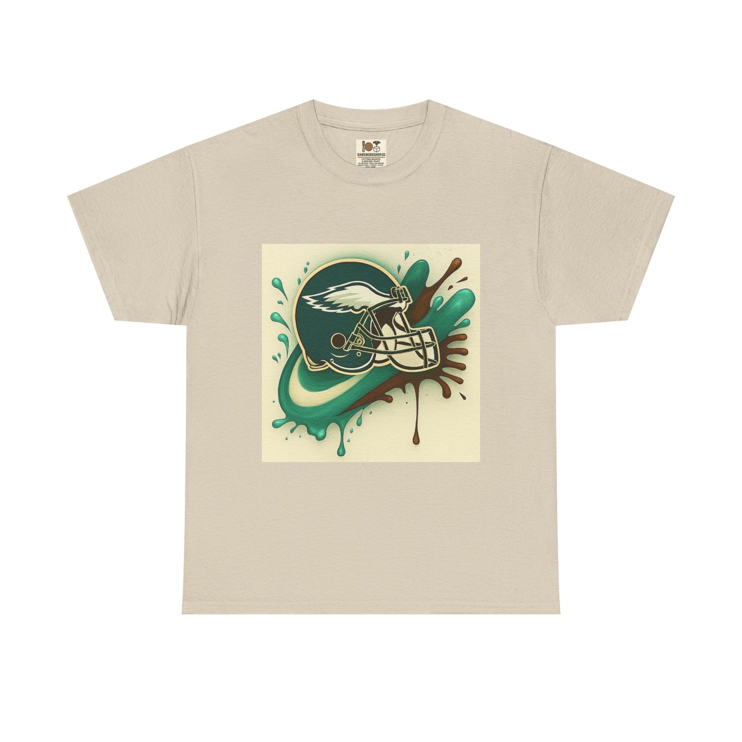 Eagles Fan Unisex Heavy Cotton Tee, Sports Shirt, Team Apparel, Game Day Outfit, Football Merchandise