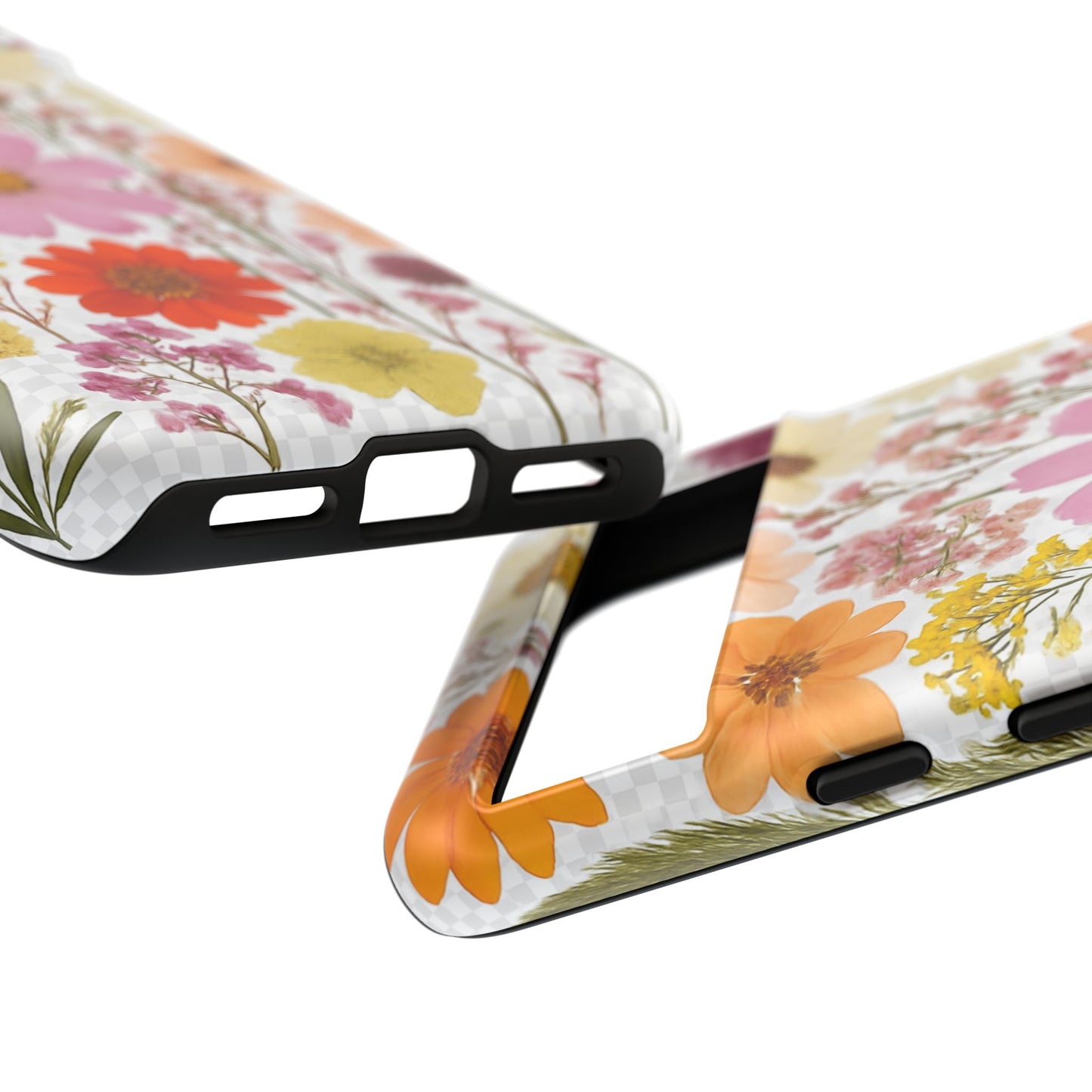 Floral Phone Case - Tough Cases, Stylish Protective Cover, Flower Design, Trendy Gift, Nature Lover Accessory, DRIED FLOWERS