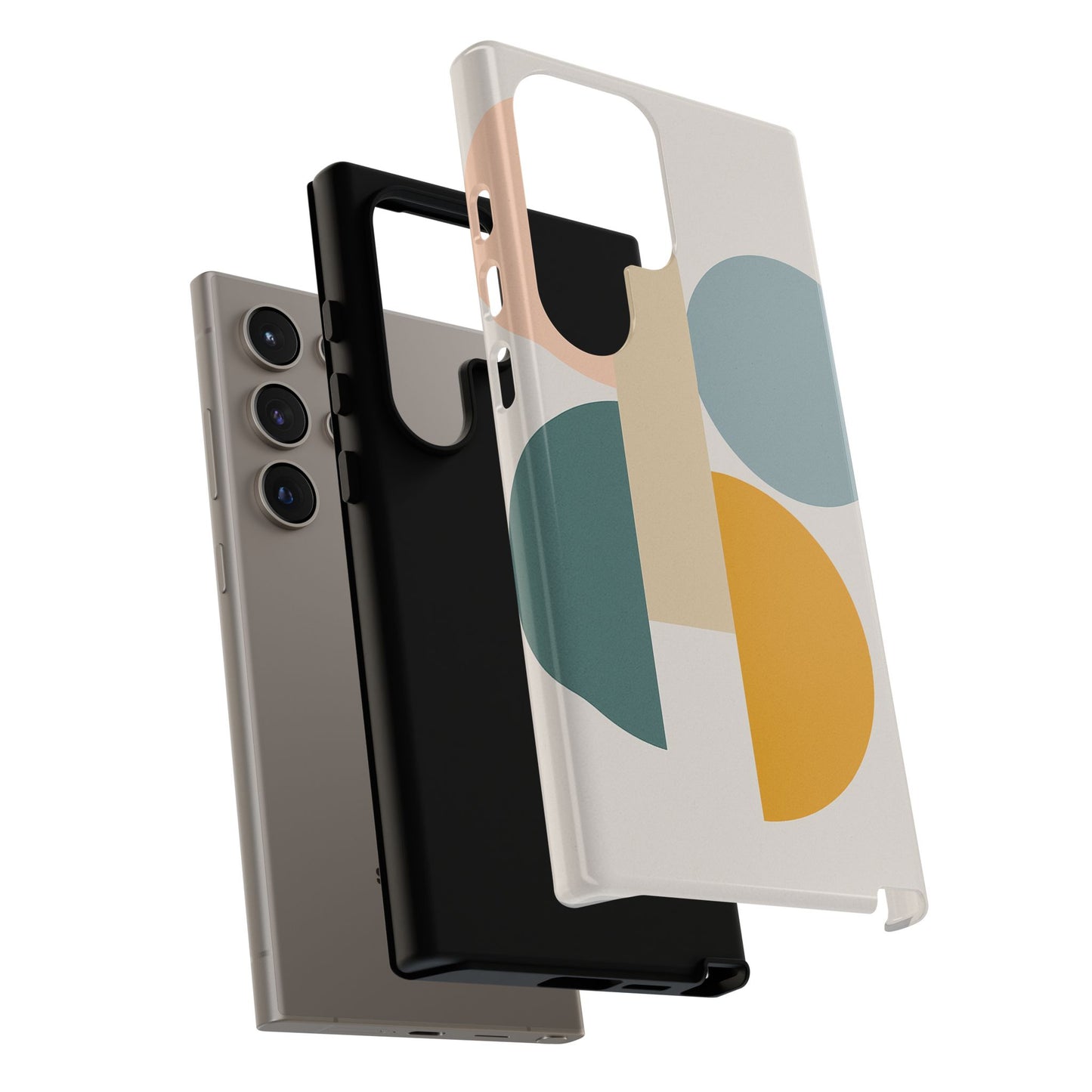 Minimalist Geometric Phone Case, Stylish Protective Cover for Phones, Modern Design, Gift for Him/Her, Trendy Tech Accessory