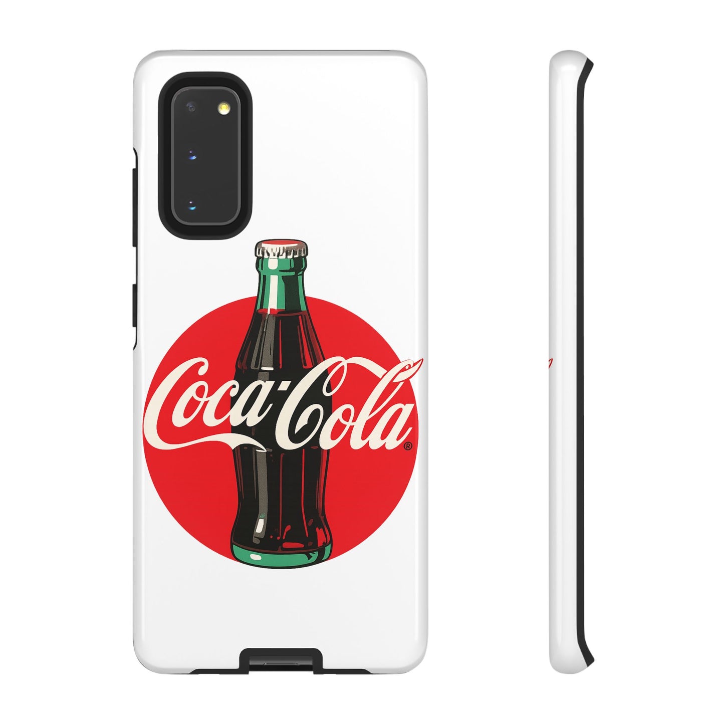 Coca-Cola Tough Phone Cases, Vintage Soda Drink, Retro Style, Unique Gift, Phone Accessories, Summer Vibes