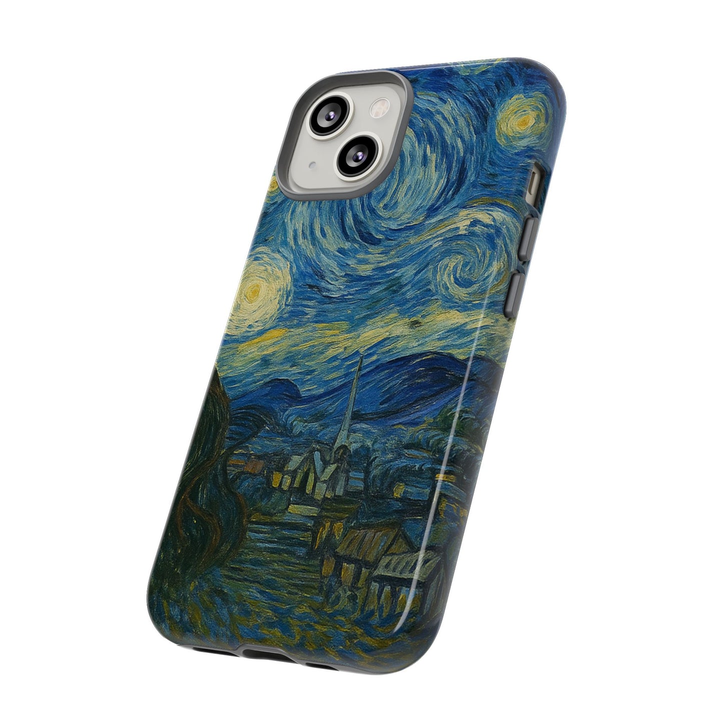 Starry Night Phone Case, Artistic Cell Phone Cover, Gift for Art Lovers, Unique Phone Accessory, Birthday Gift for Him/Her, Tough Cases