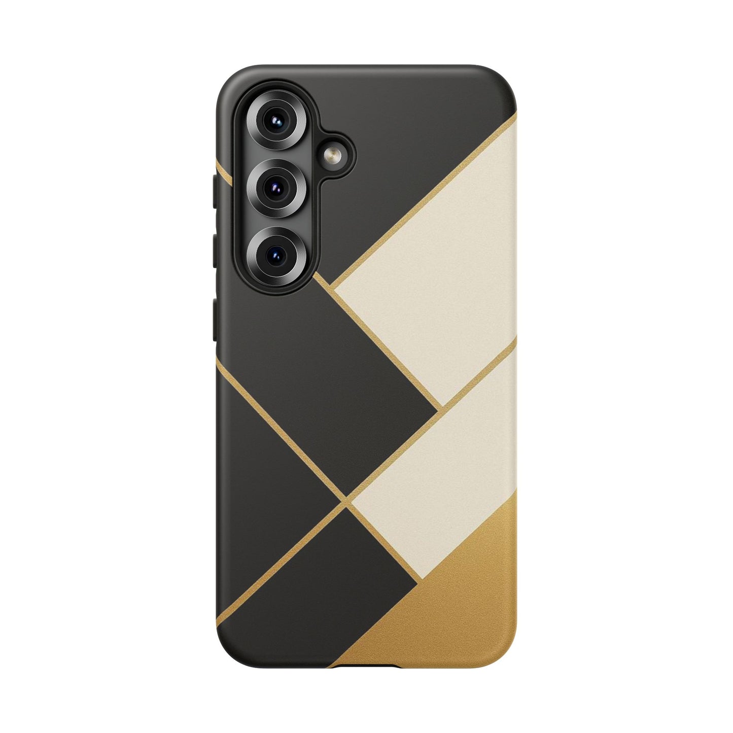 Chic Phone Case, Stylish Phone Cover, Geometric Design Case, Protective Mobile Case, Modern Phone Protector