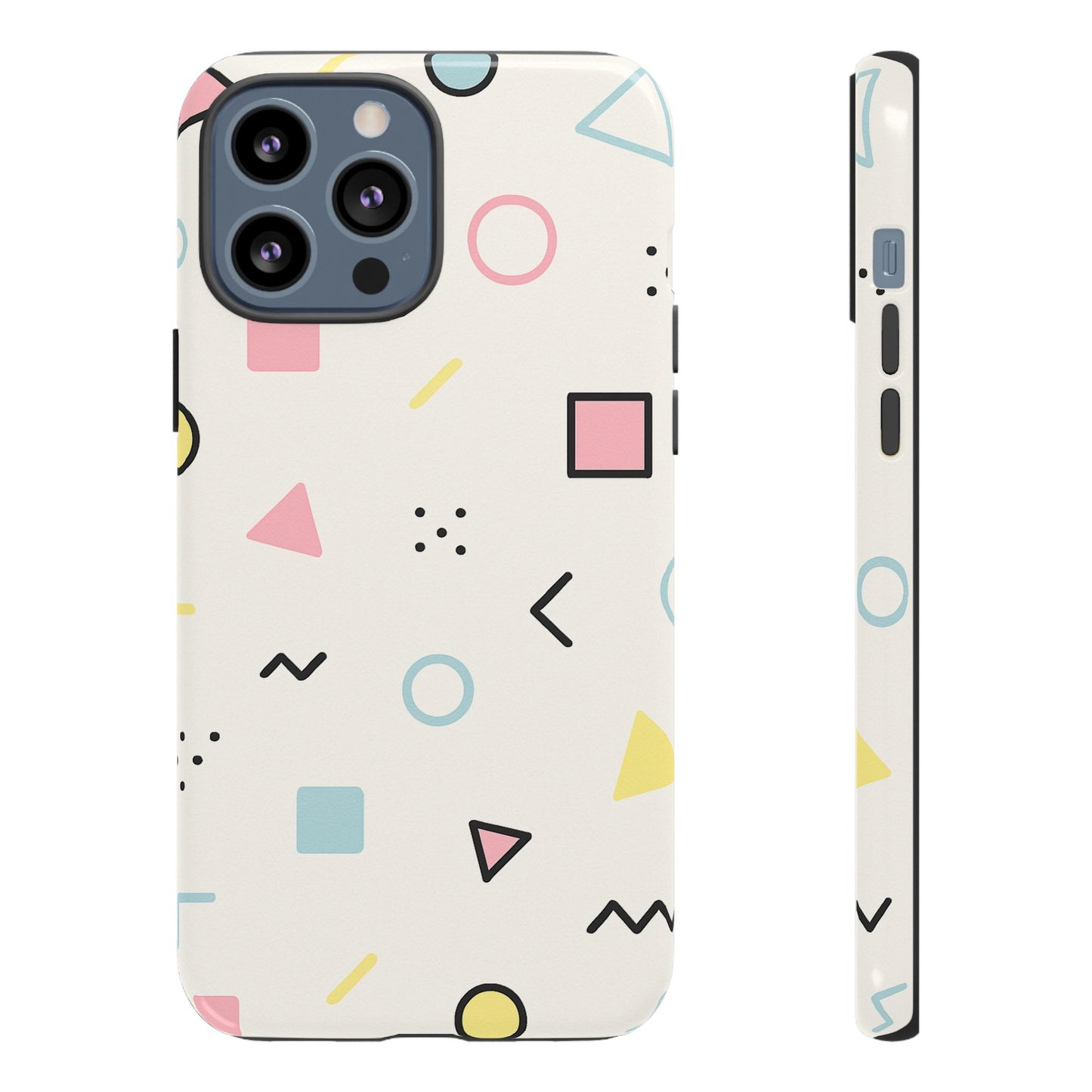 Geometric Phone Case - Stylish Tough Cases for Trendsetters, Unique Phone Covers, Modern Accessories, Gift Ideas for Her
