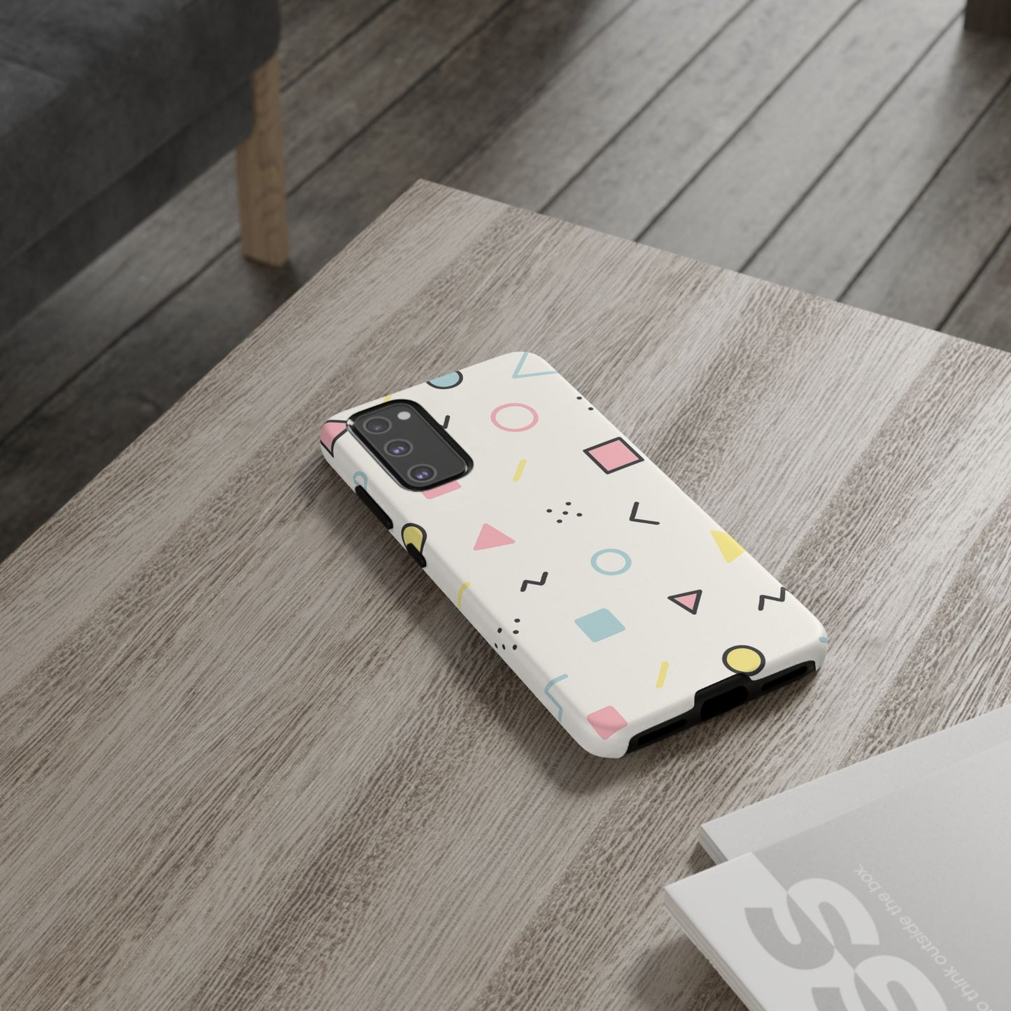 Geometric Phone Case - Stylish Tough Cases for Trendsetters, Unique Phone Covers, Modern Accessories, Gift Ideas for Her