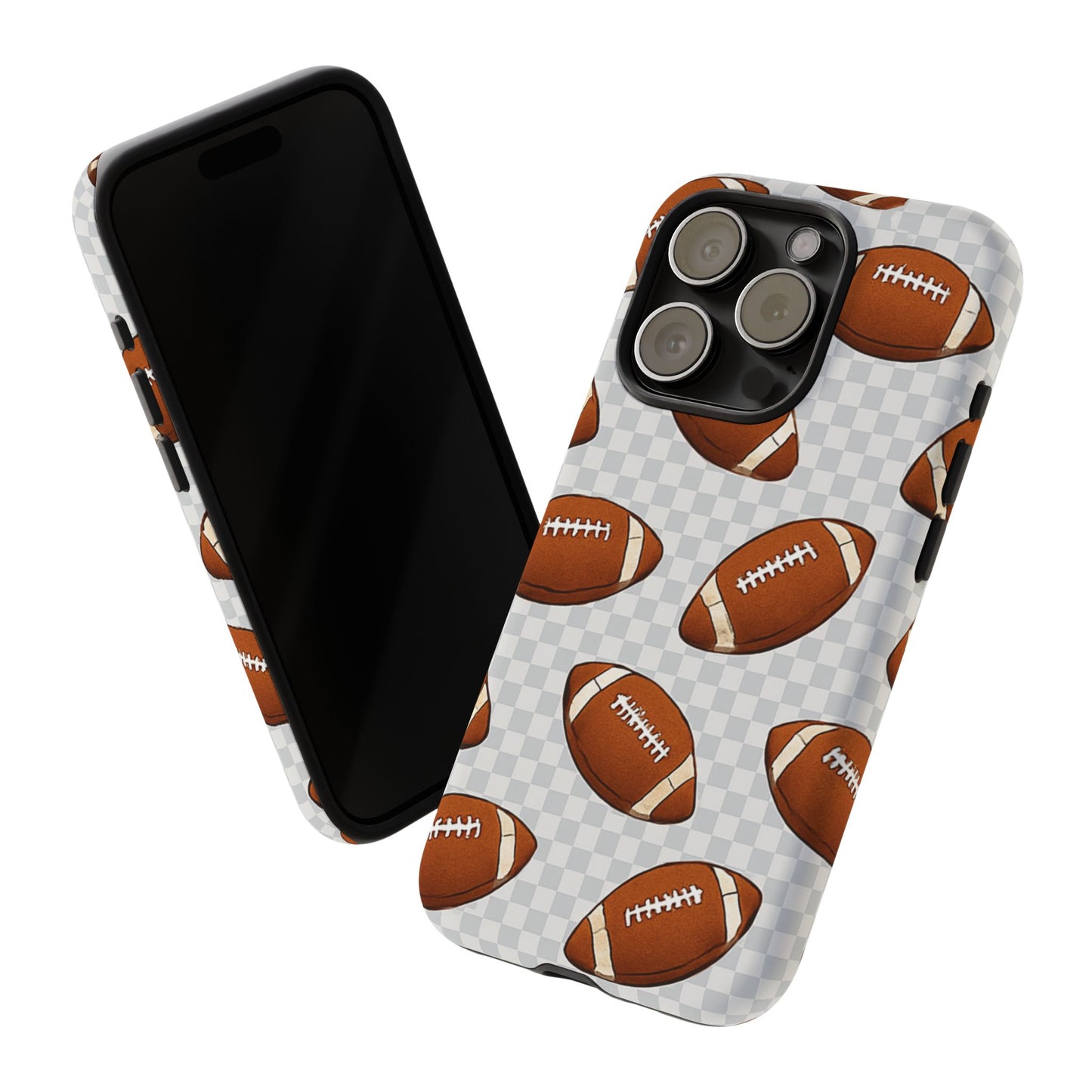 Football Phone Case, Tough Cases for Sports Fans, Unique Gift for Football Lovers, Protective Decor, Athletic Accessories