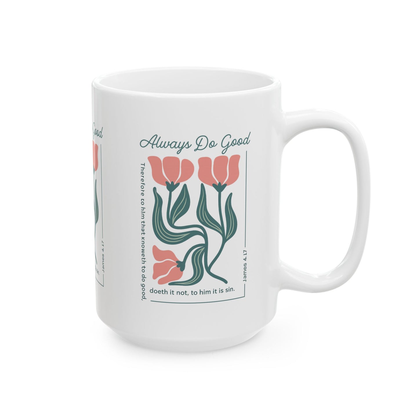 Uplifting Floral Ceramic Mug: Always Do Good Inspirational Gift, Motivational Coffee Cup, Encouraging Tea Mug, Perfect for Mother's [...]