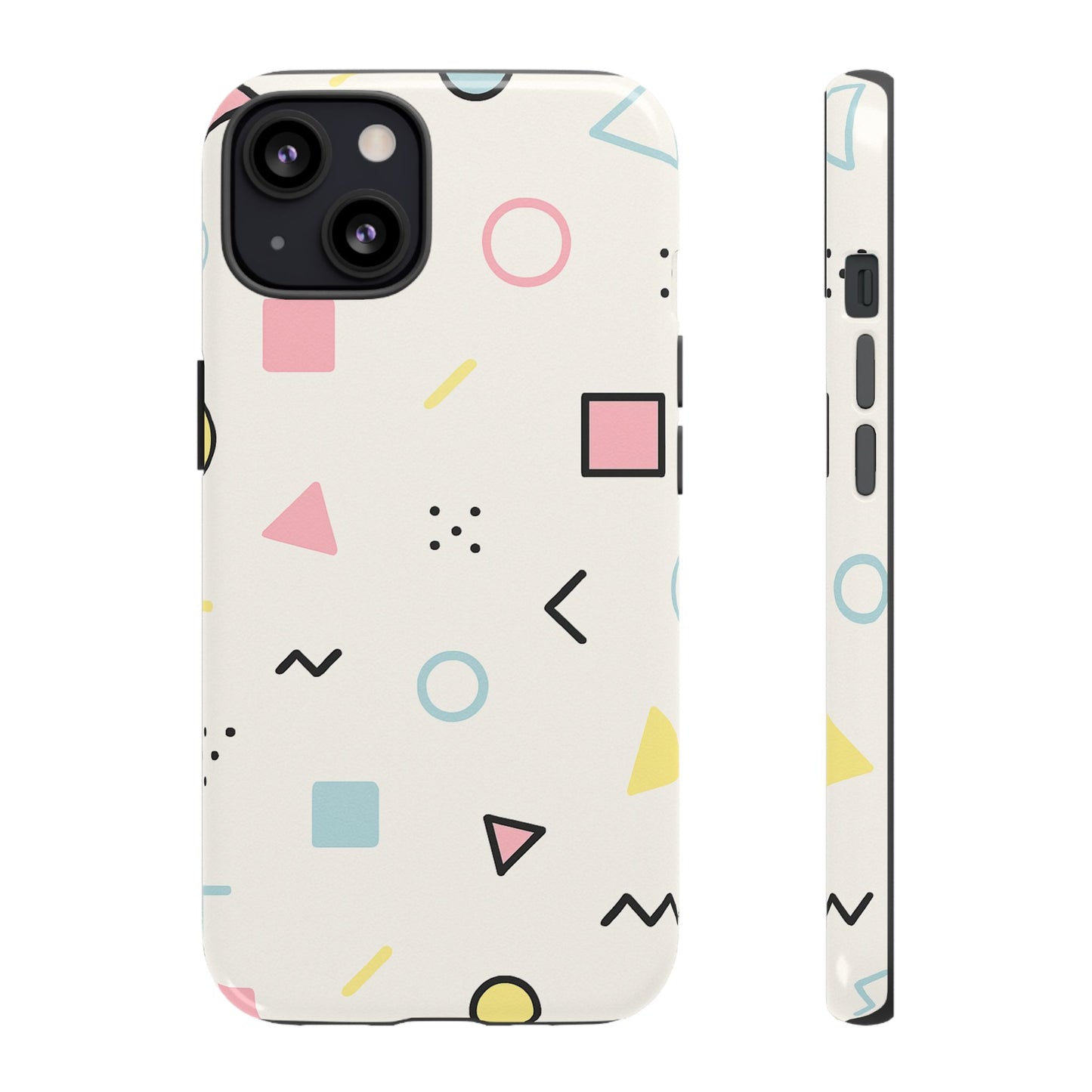 Geometric Phone Case - Stylish Tough Cases for Trendsetters, Unique Phone Covers, Modern Accessories, Gift Ideas for Her