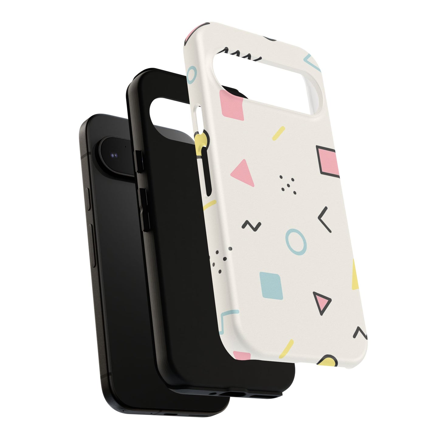 Geometric Phone Case - Stylish Tough Cases for Trendsetters, Unique Phone Covers, Modern Accessories, Gift Ideas for Her