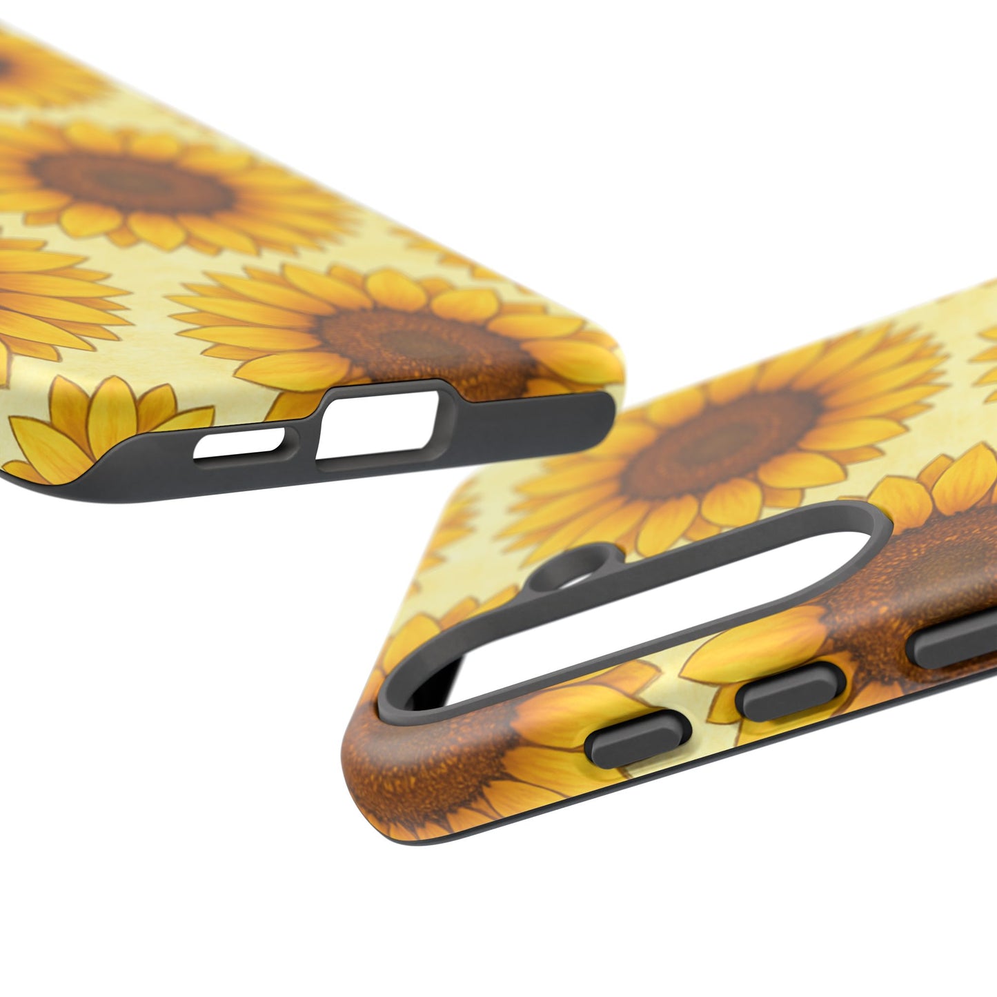 Sunflower Phone Cases - Tough Cases for Nature Lovers, Gift for Friends, Floral Design, Protective Case, Sunflower Decor