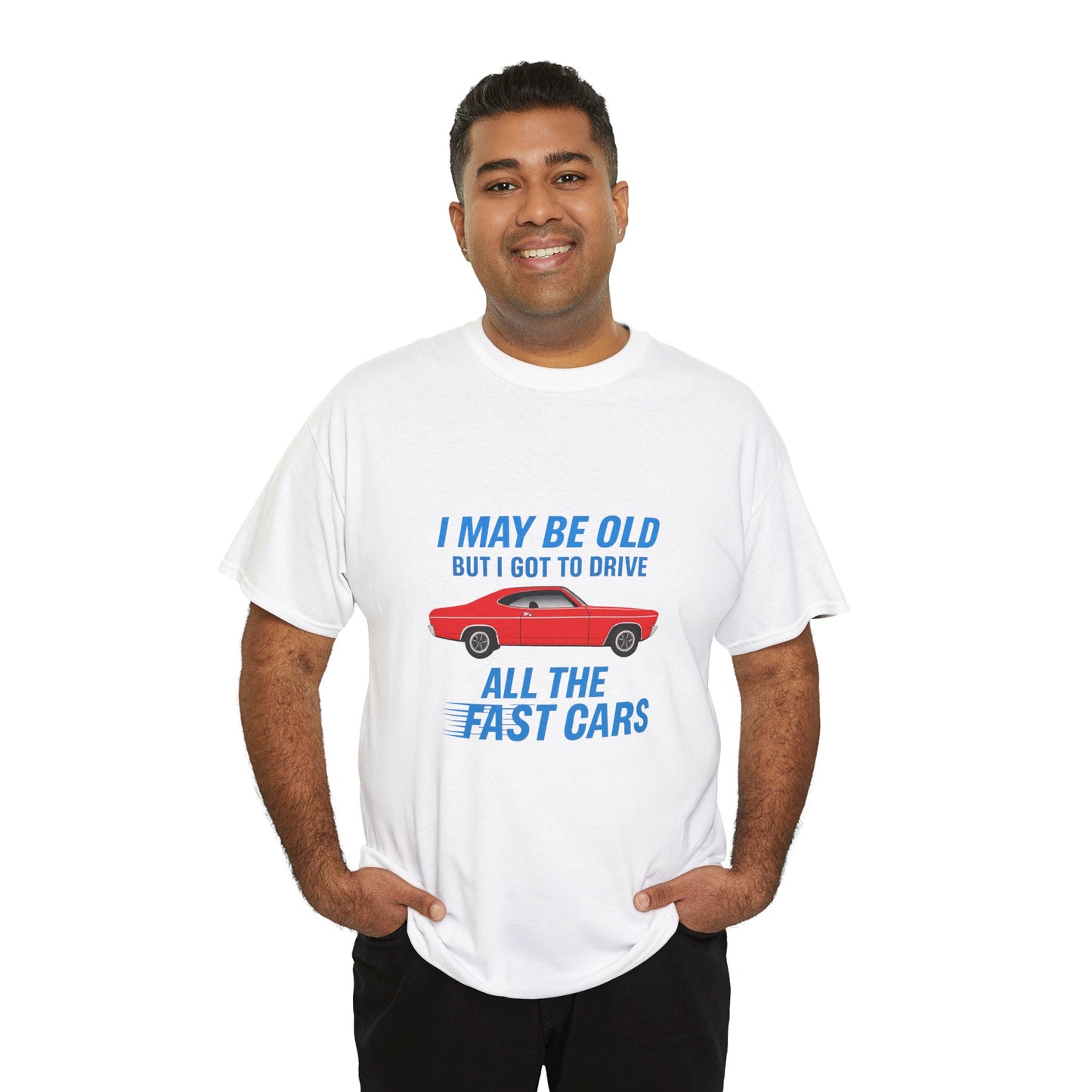 Vintage Car Enthusiast Tee, I May Be Old but I Got to Drive, Gift for Dad, Father's Day Present, Classic Car Lover Shirt, Funny Humor [...]
