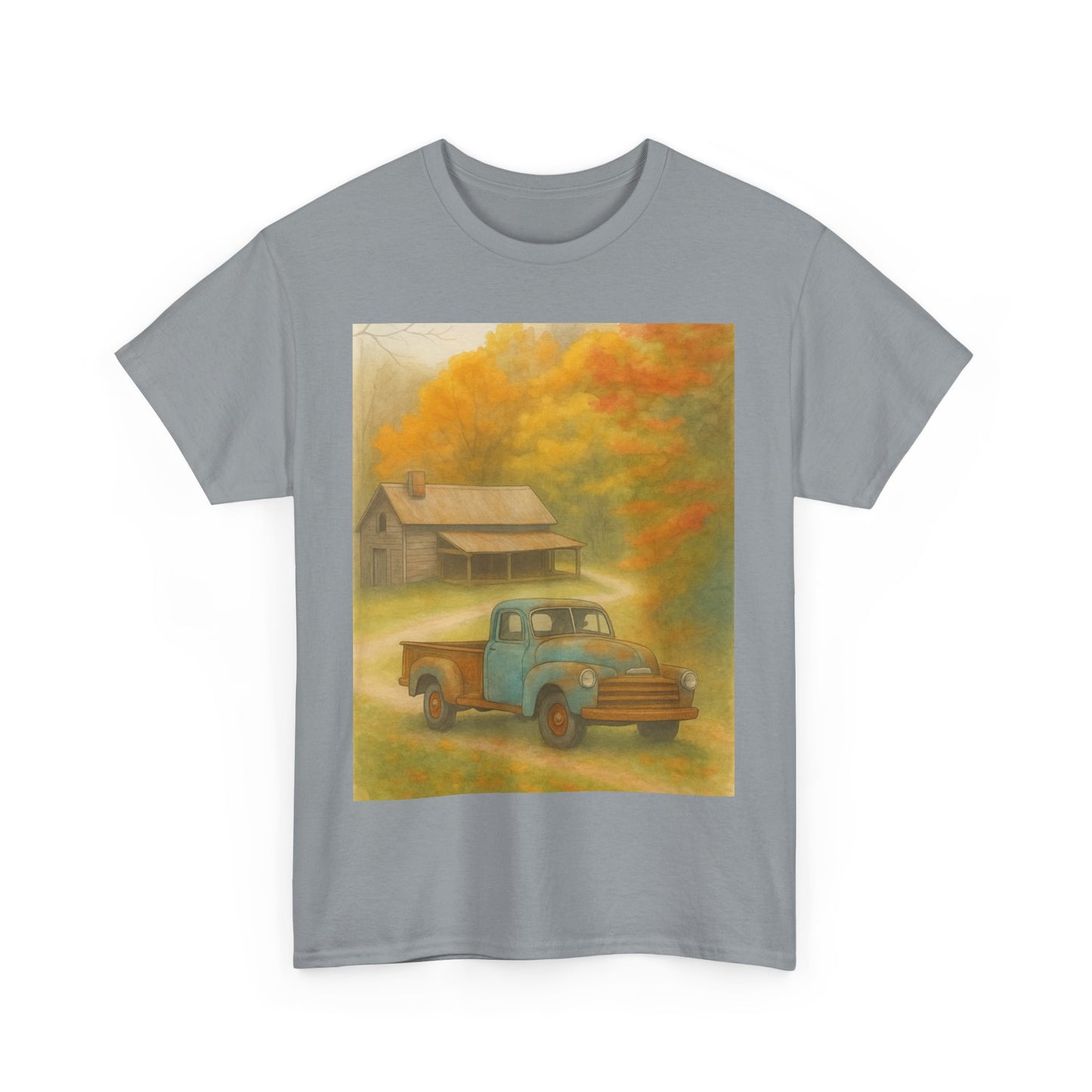 Autumn Vintage Truck Tee | Cozy Fall Apparel, Gift for Him, Harvest Style, [...]