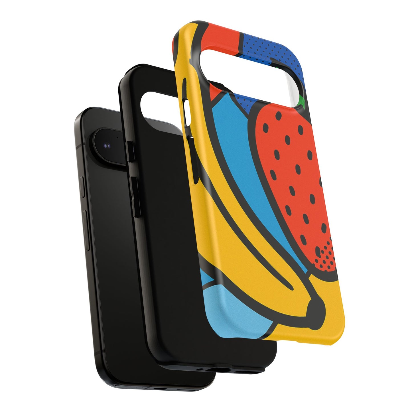 Colorful Fruit Phone Case - Tough Cases - Fun, Vibrant, Unique, Gifts for Friends, Summer Accessories, Trendy Phone Protector