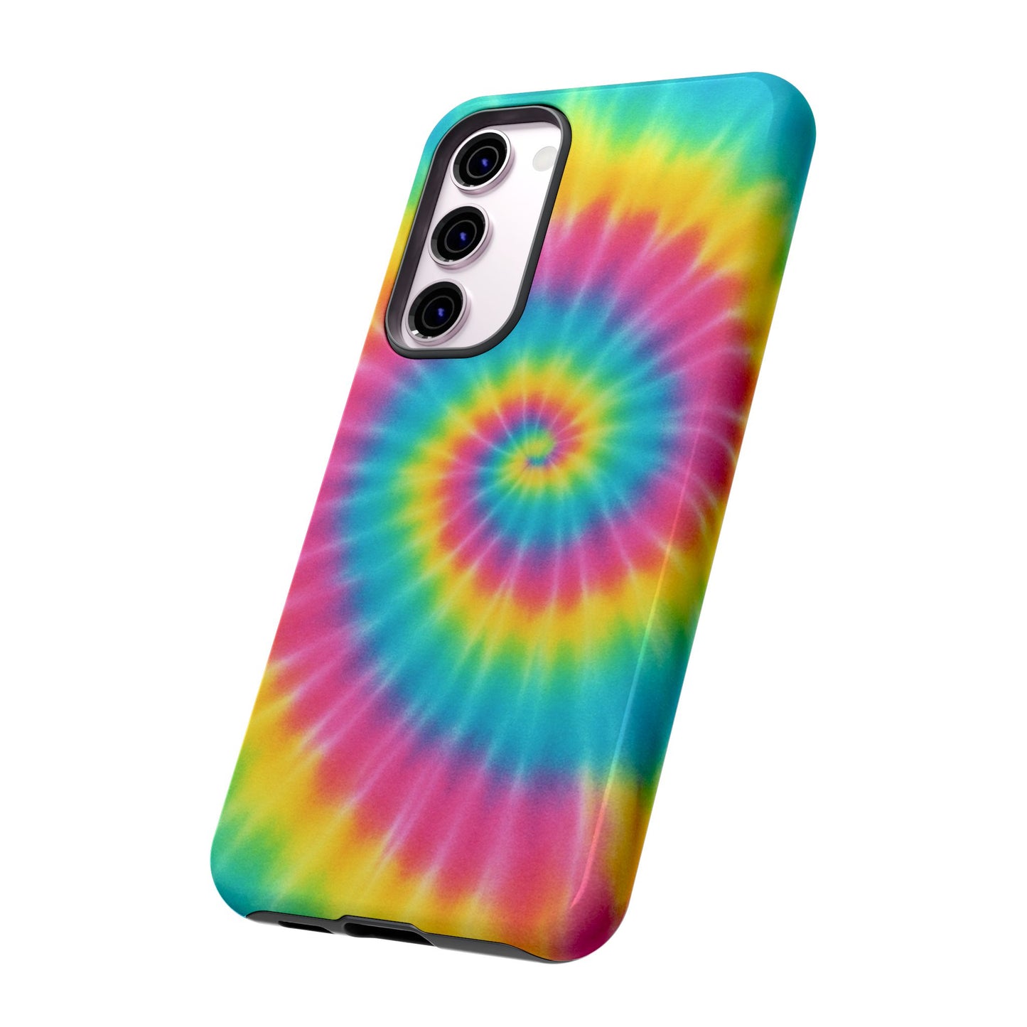 Colorful Tie-Dye Phone Case, Vibrant Phone Cover, Boho Style Accessory, Gift for Teens, Trendy Phone Accessories