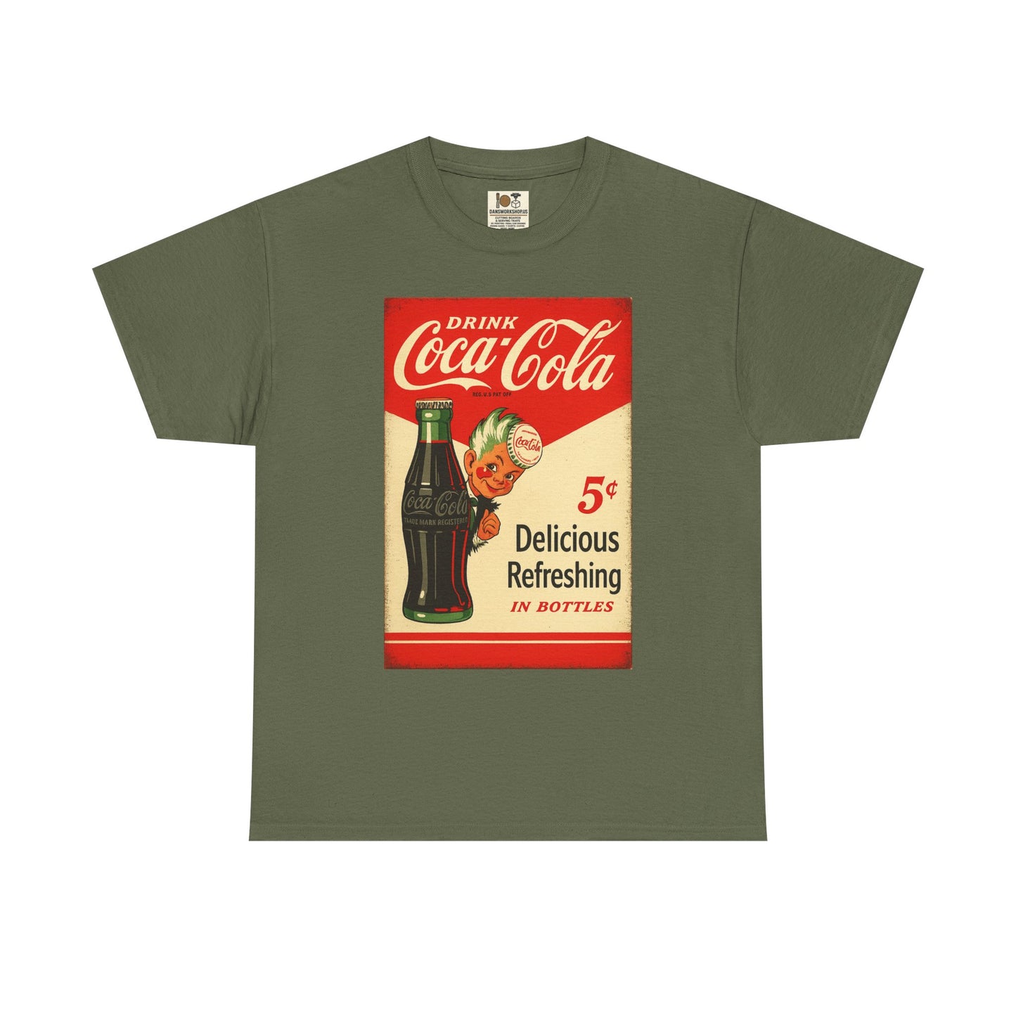 Vintage Coca-Cola Graphic Tee, Retro Shirt, 80s Style T-Shirt, Classic [...]