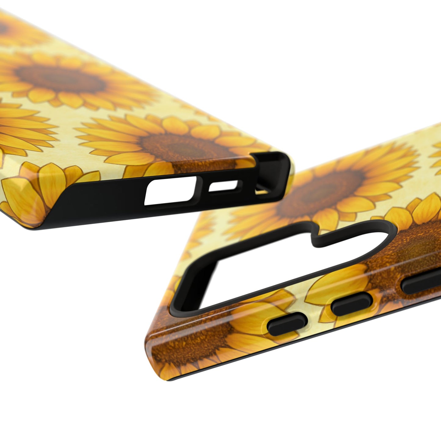 Sunflower Phone Cases - Tough Cases for Nature Lovers, Gift for Friends, Floral Design, Protective Case, Sunflower Decor