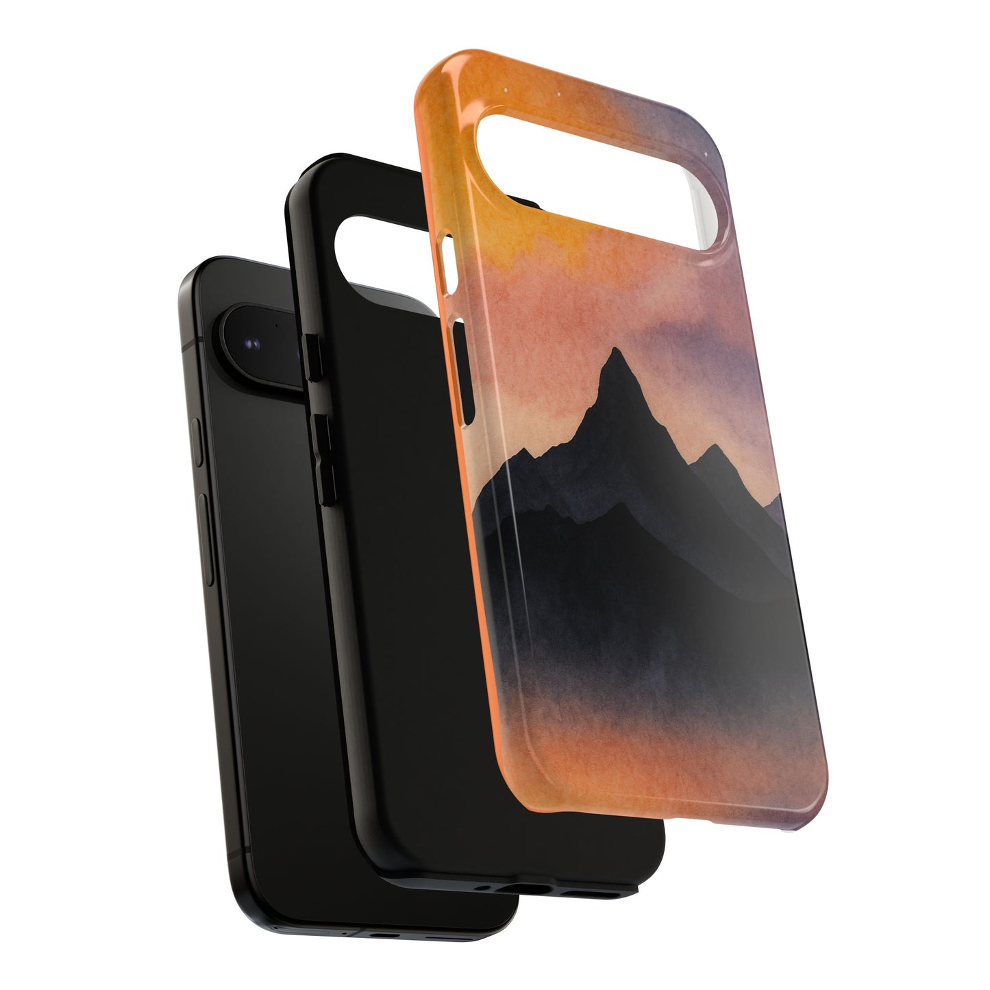 Mountain Sunset Phone Case, Nature Lover's Gift, Adventure Phone Cover, Unique Cellphone Accessories, Outdoor Enthusiast Decor