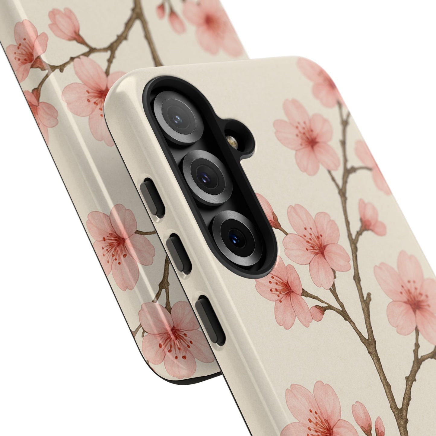 Cherry Blossom Phone Case, Floral Phone Cover, Tough Case for Gifts, Spring Decor, Cute Tech Accessories, Nature Lover's Gift