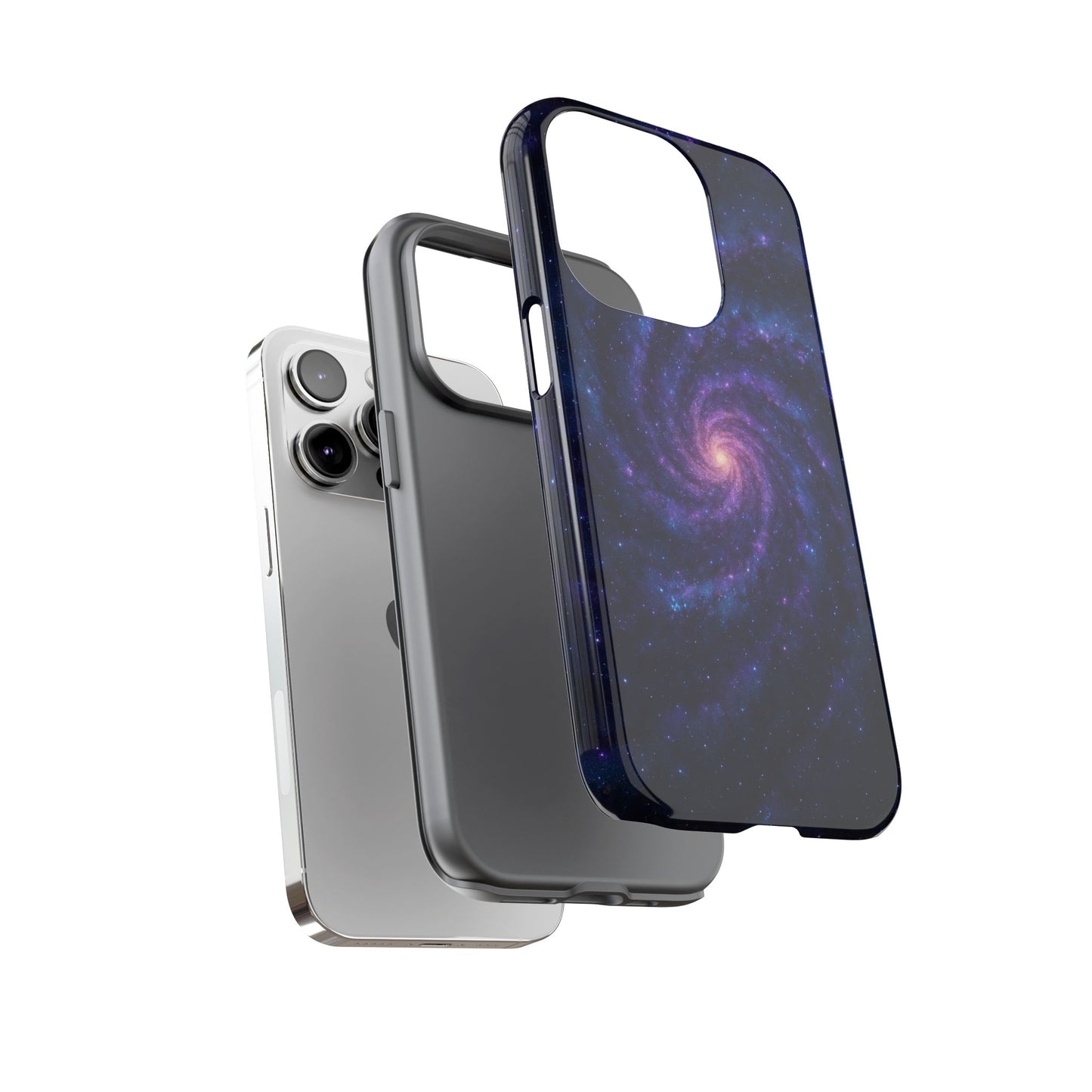 Galaxy Phone Case, Tough Phone Cover, Cosmic Phone Protection, Space Gift for Astronomers, Trendy Galaxy Design