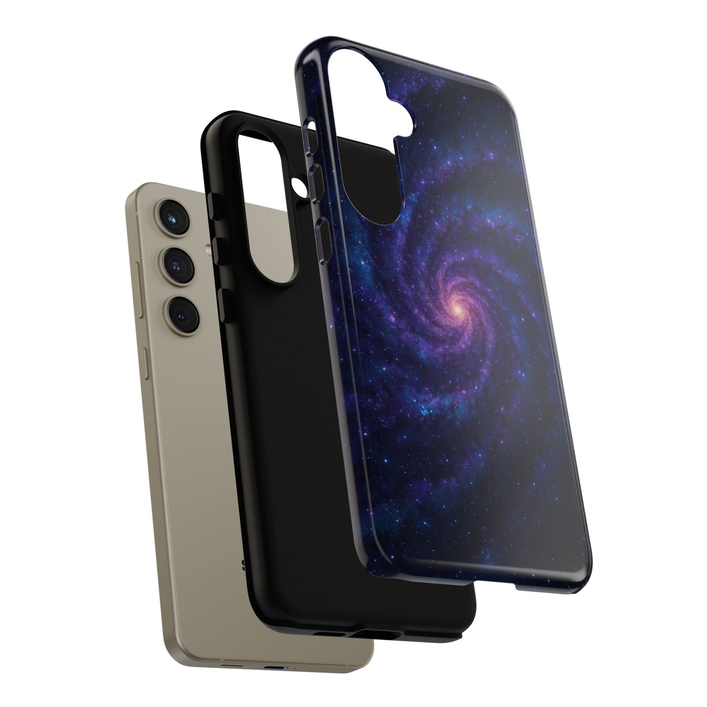 Galaxy Phone Case, Tough Phone Cover, Cosmic Phone Protection, Space Gift for Astronomers, Trendy Galaxy Design