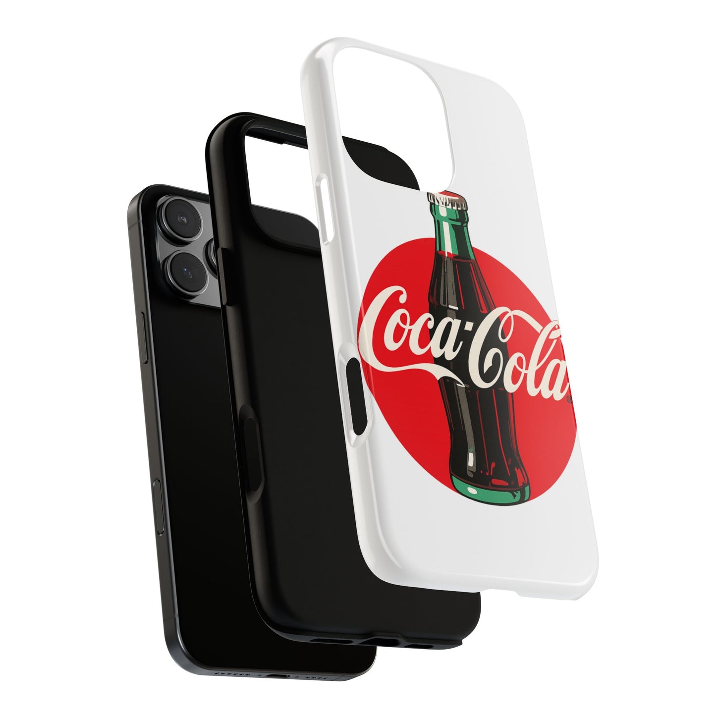 Coca-Cola Tough Phone Cases, Vintage Soda Drink, Retro Style, Unique Gift, Phone Accessories, Summer Vibes