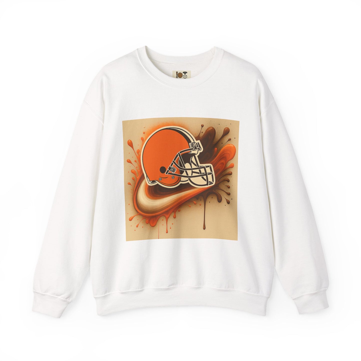 Cleveland Football Sweatshirt - Unisex Crewneck for Game Day, Sports Fans, Gift Idea, Casual Wear, Tailgate Apparel