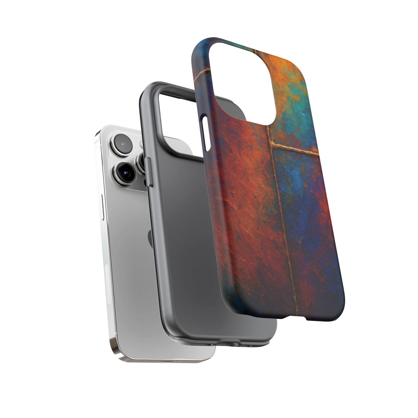 Colorful Artistic Phone Case, Tough Cases, Vibrant Phone Cover, Protective Case, Unique Gift for Art Lovers, Birthday Gift