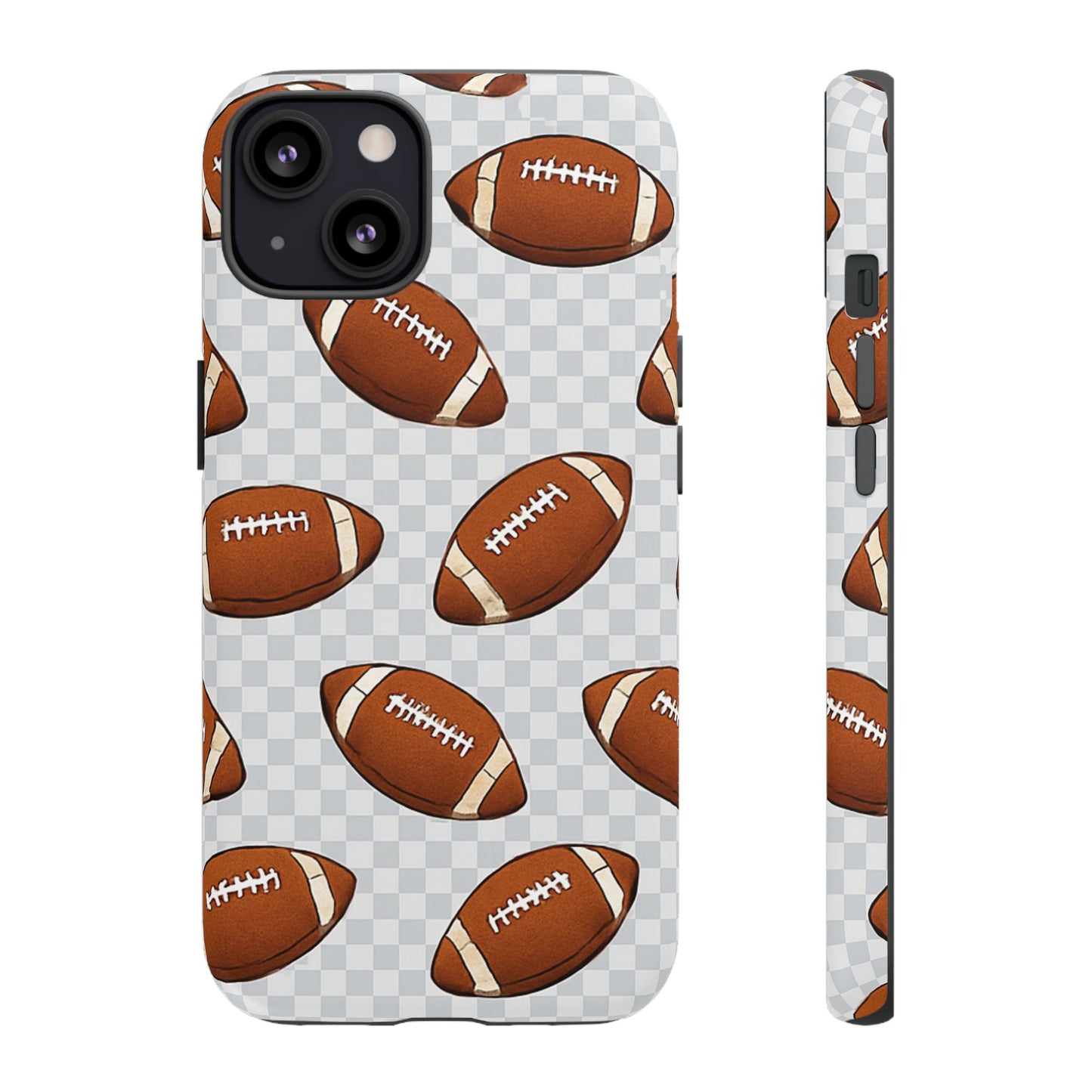Football Phone Case, Tough Cases for Sports Fans, Unique Gift for Football Lovers, Protective Decor, Athletic Accessories