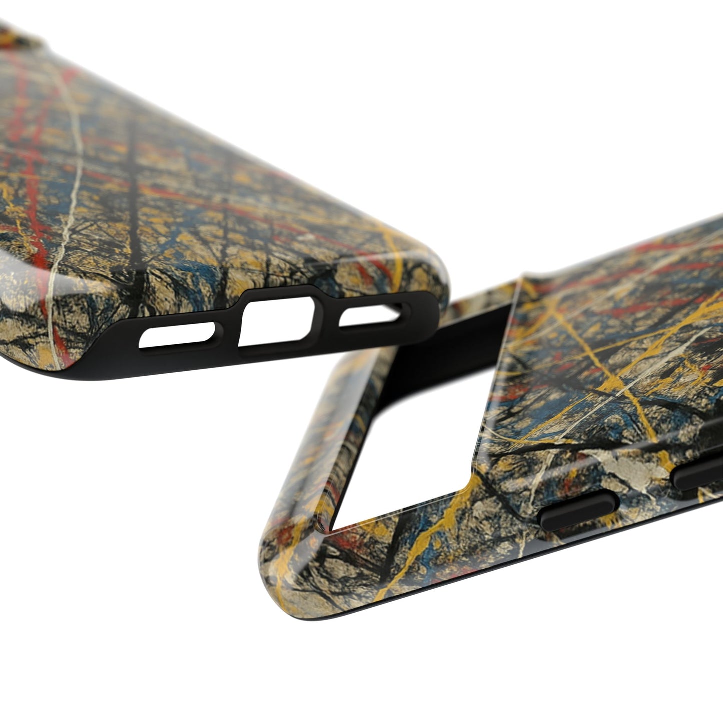 Tough Cases Phone Case - Bold Abstract Design, Stylish Mobile Cover, Unique Gift for Him/Her, Durable Accessory, Trendy Protection