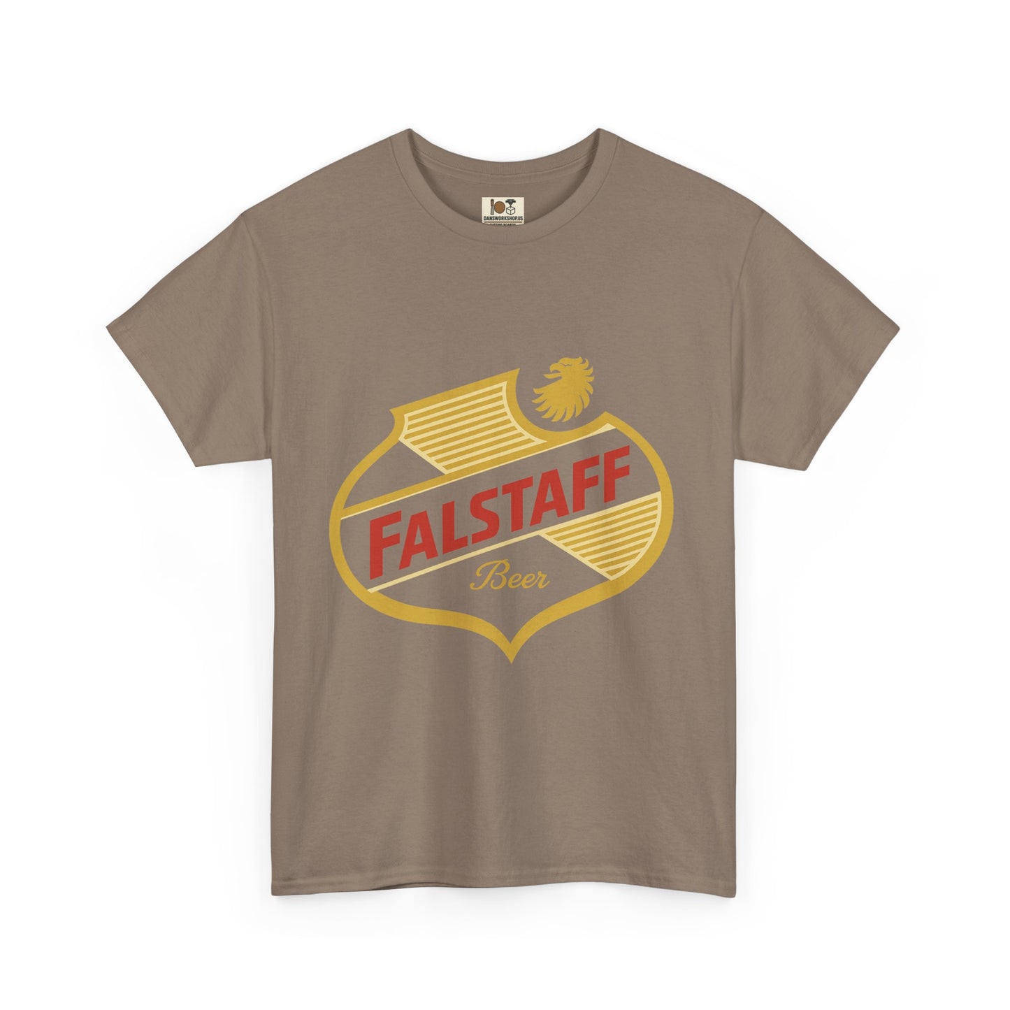 Vintage Falstaff Beer Unisex Heavy Cotton Tee | Retro Beer Graphic Shirt, Casual Wear, Gift for Beer Lovers, Party Outfit, Summer Top